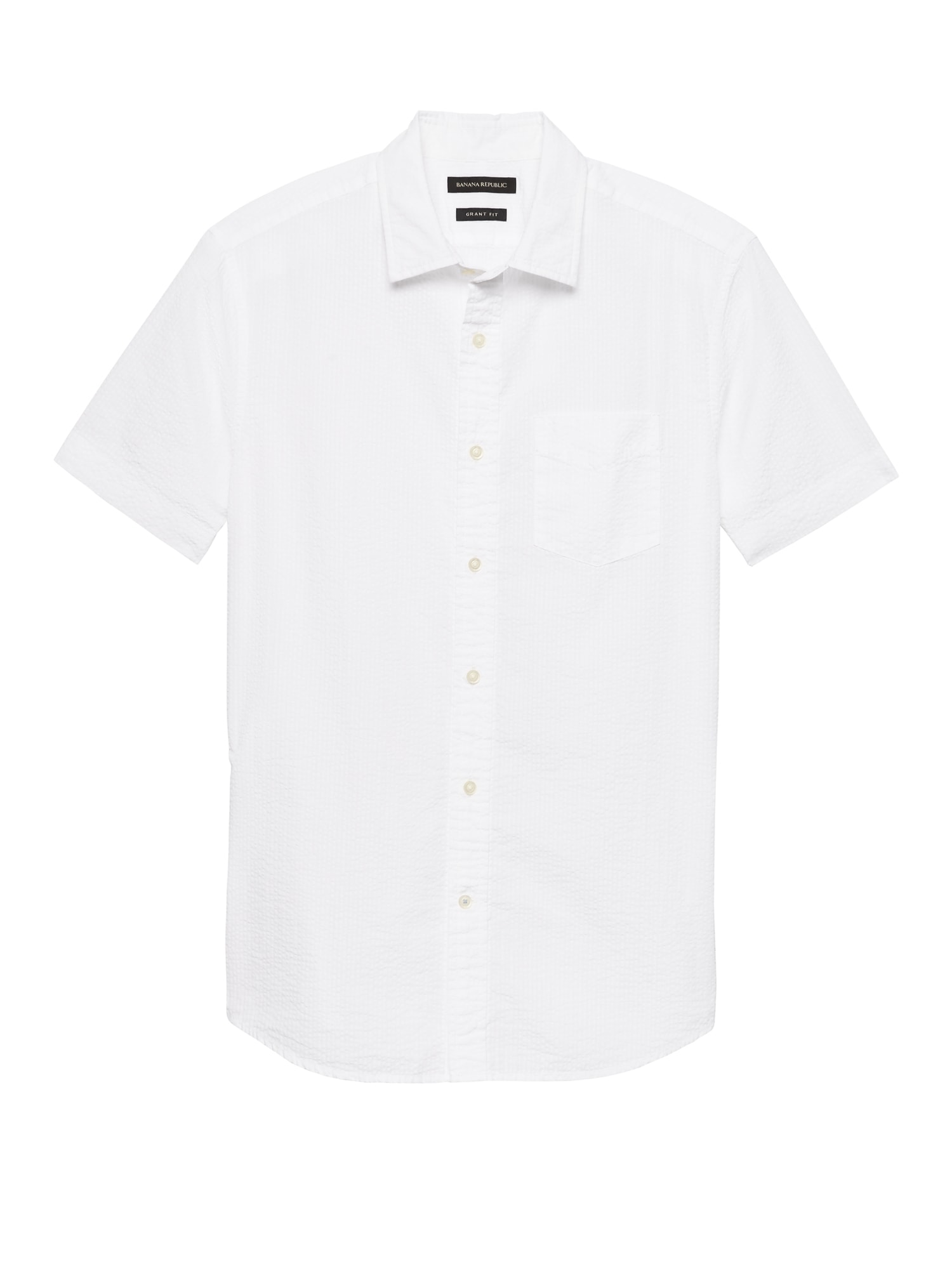 Grant Slim-Fit Seersucker Shirt