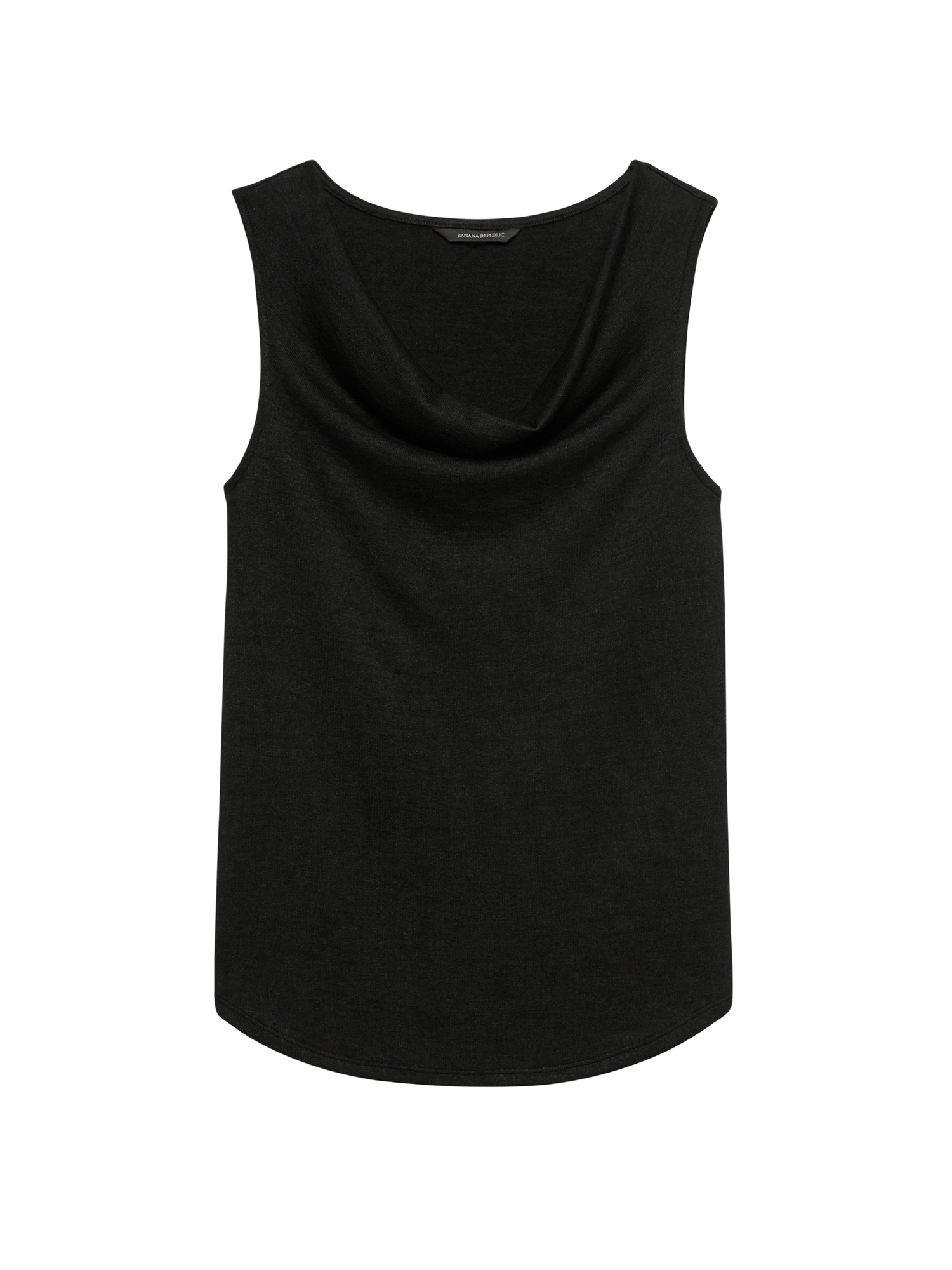 Soft Jersey Cowl-Neck T-Shirt | Banana Republic