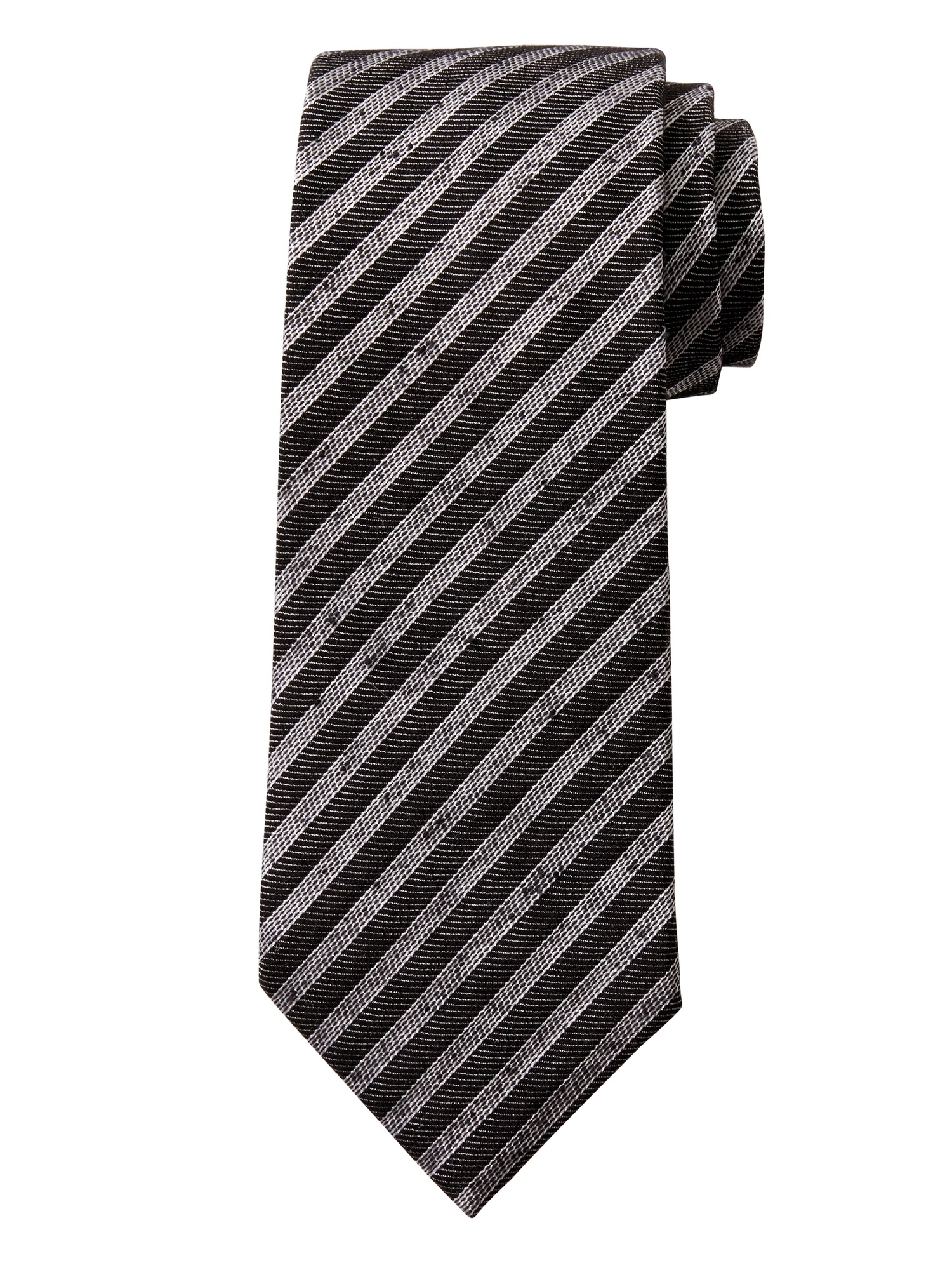 Slub Stripe Tie