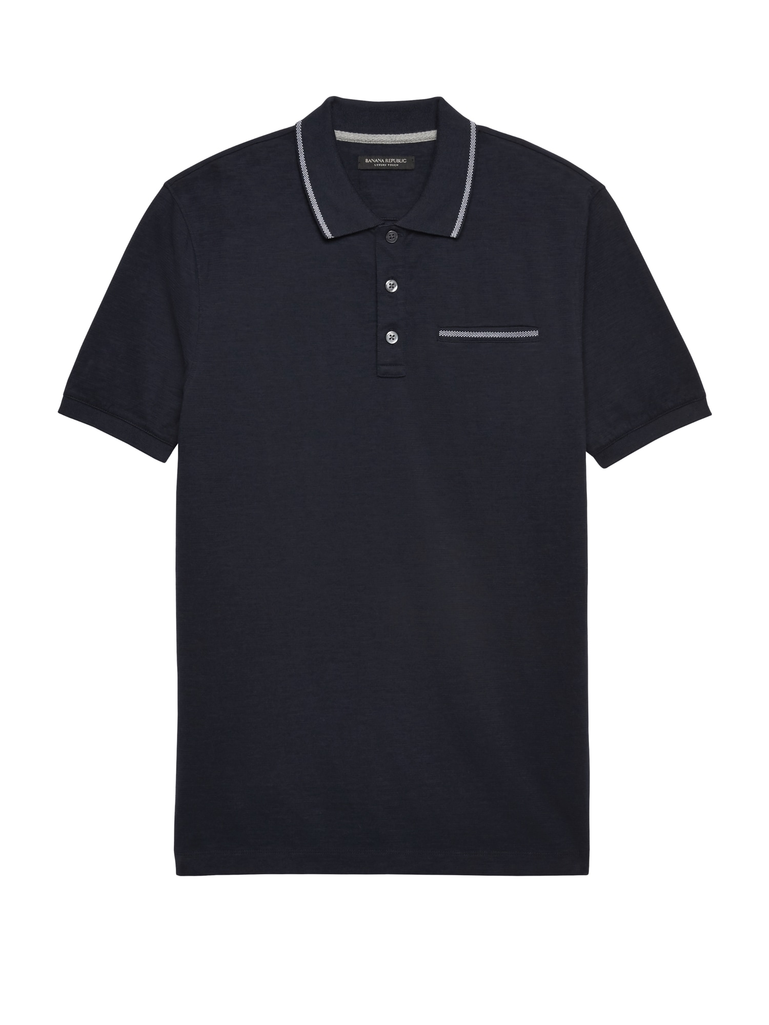 Slim Luxury-Touch Polo