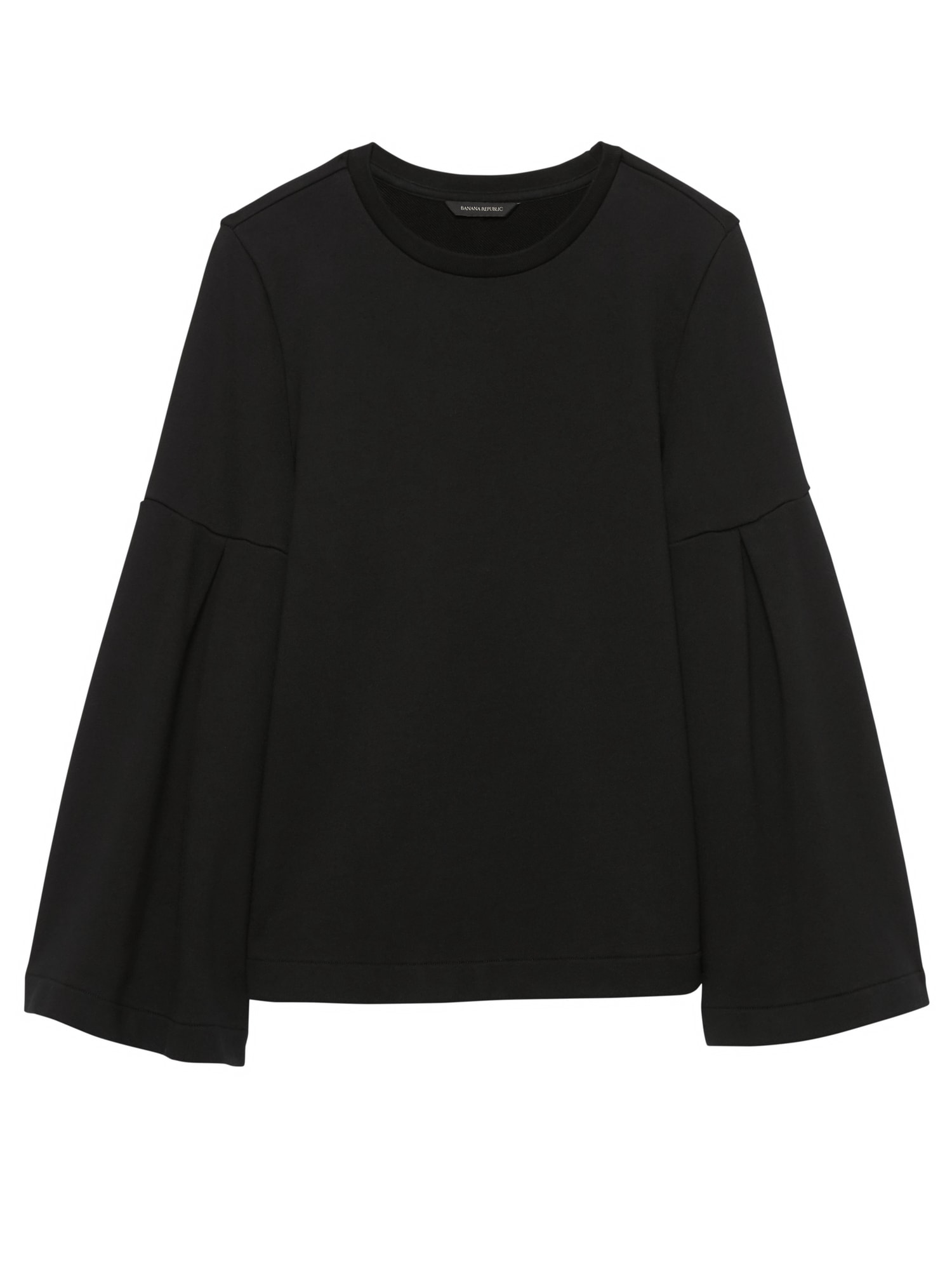 Bell-Sleeve Couture Sweatshirt