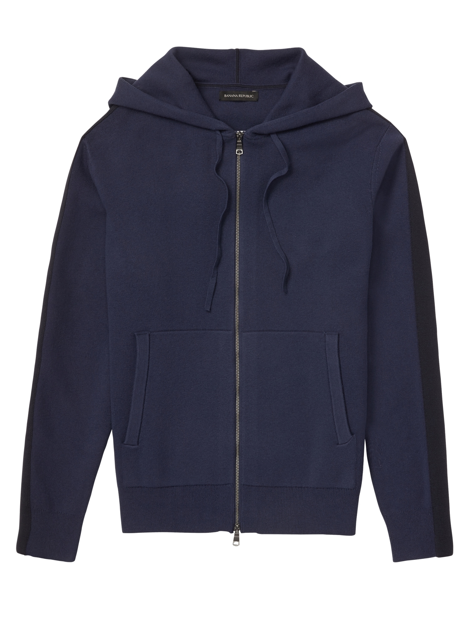 Full-Zip Sweater Hoodie with COOLMAX® Technology