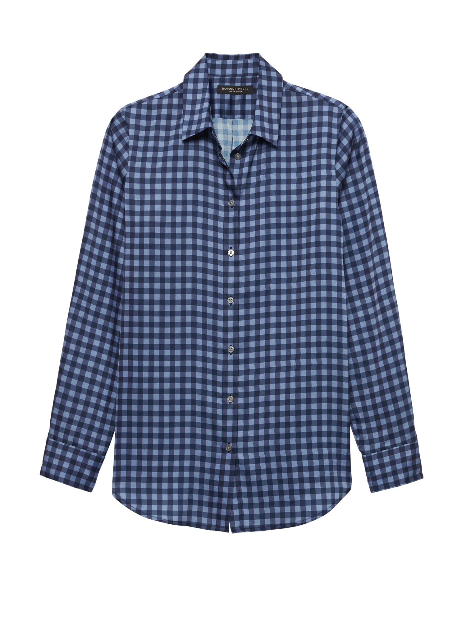 Petite Dillon Classic-Fit Gingham Soft Shirt