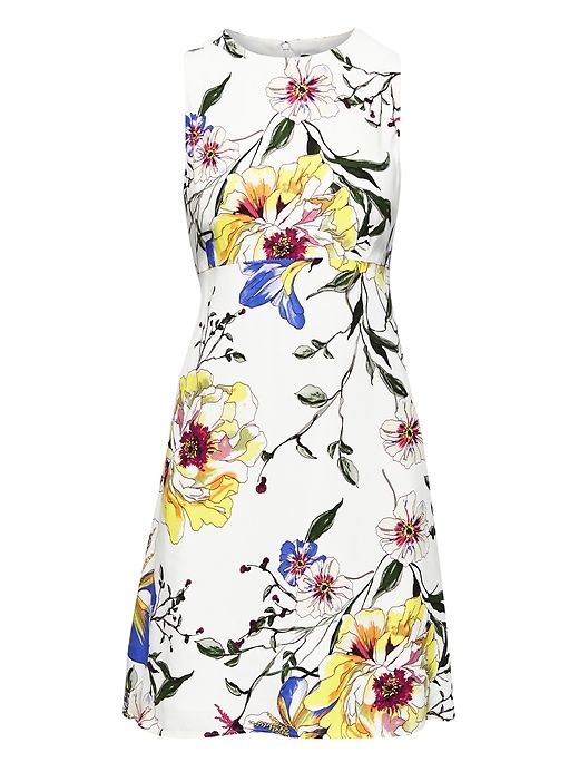 Floral Shift Dress | Banana Republic