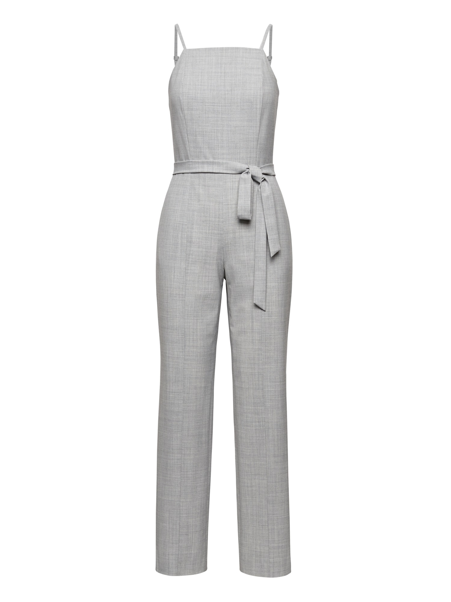 Heathered Strappy Jumpsuit