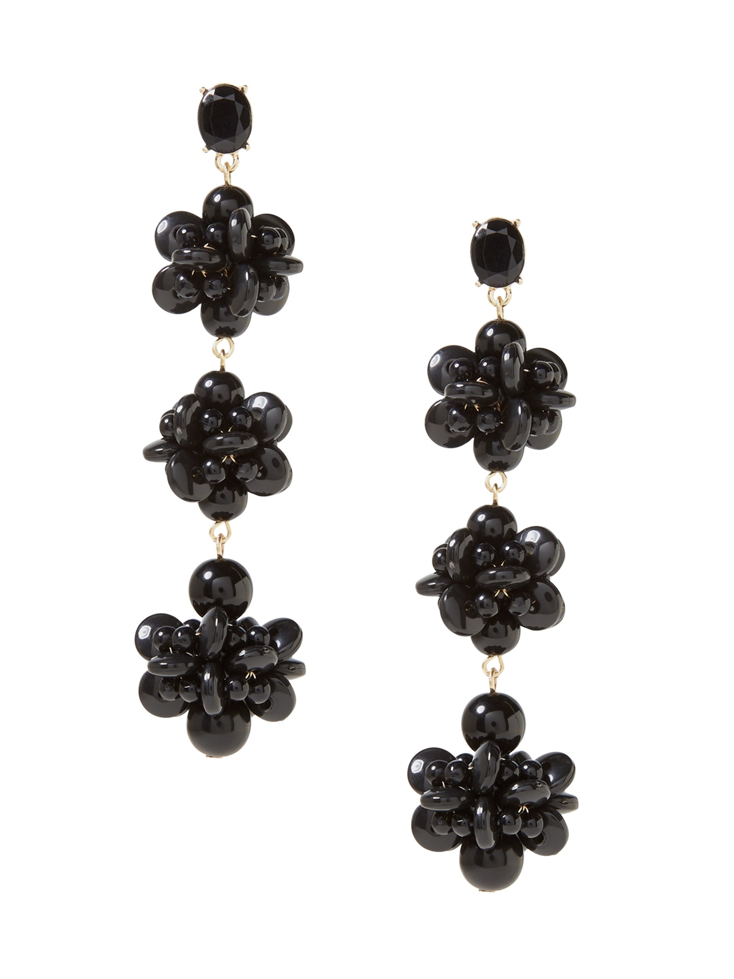Bead Cluster Statement Earring