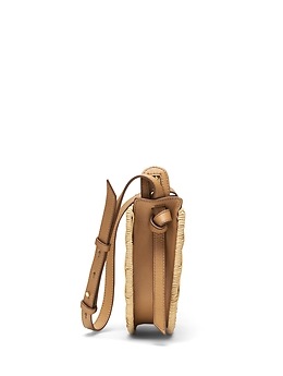 Wicker Half-Moon Crossbody | Banana Republic