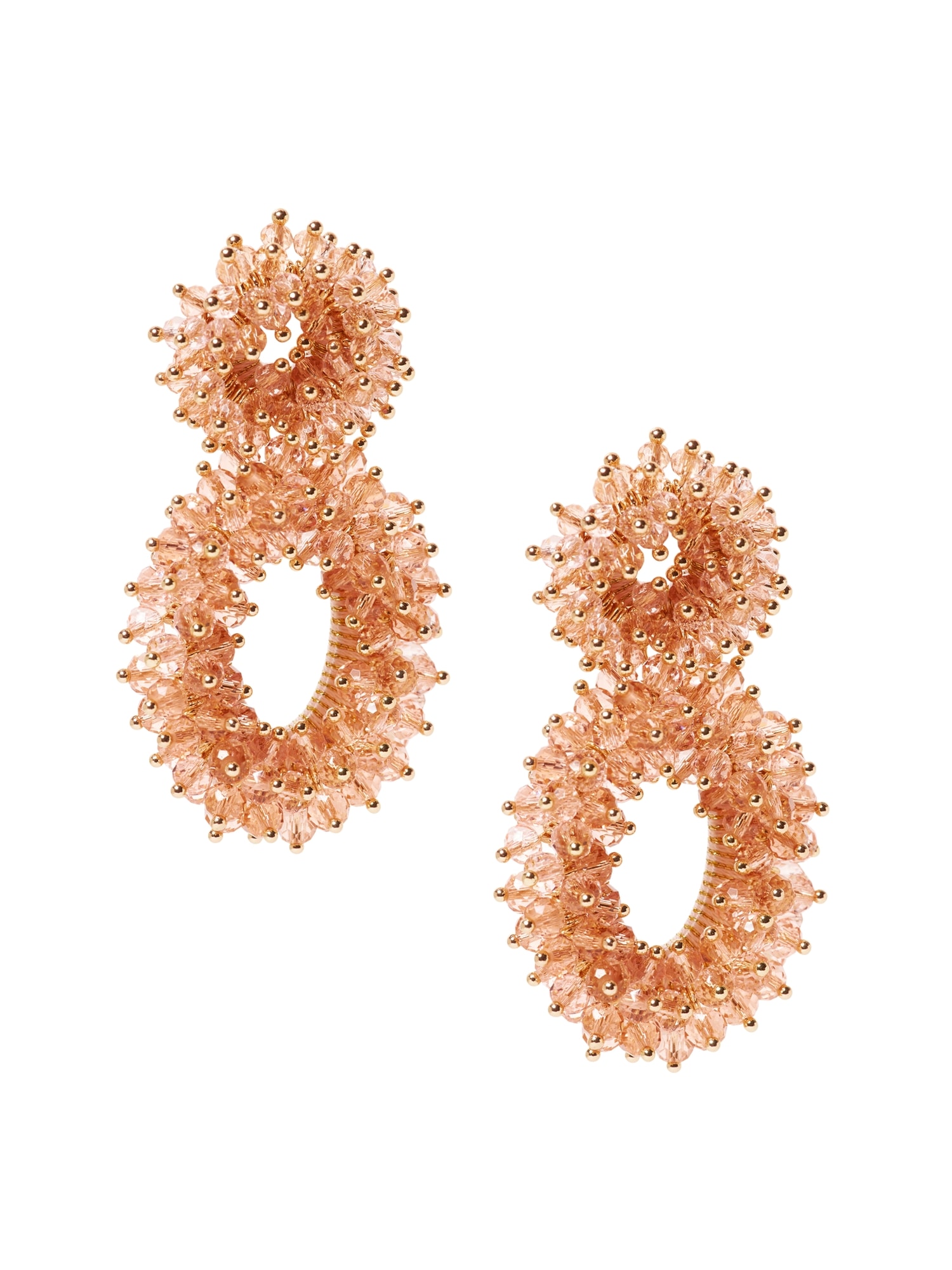Pastel Cluster Statement Earring