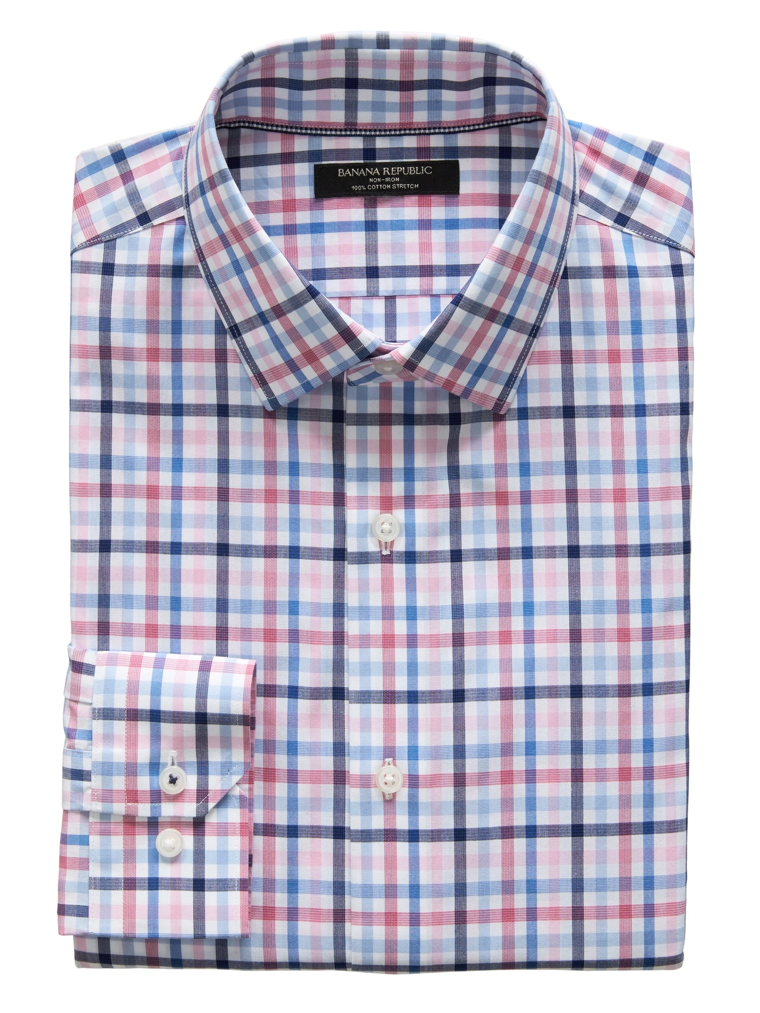 Camden Standard-Fit Non-Iron Gingham Shirt