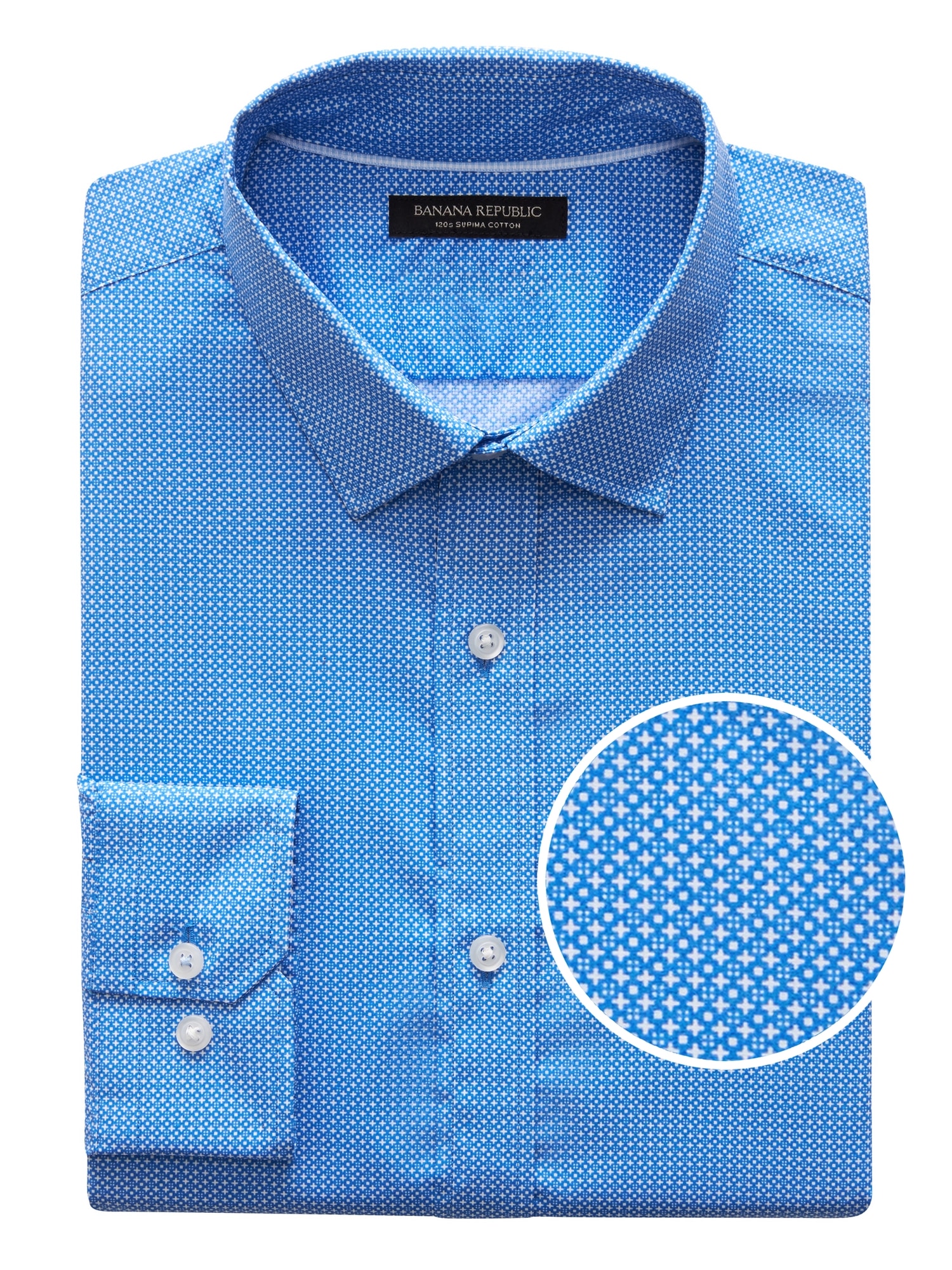 Grant Slim-Fit SUPIMA® Cotton Dot Shirt