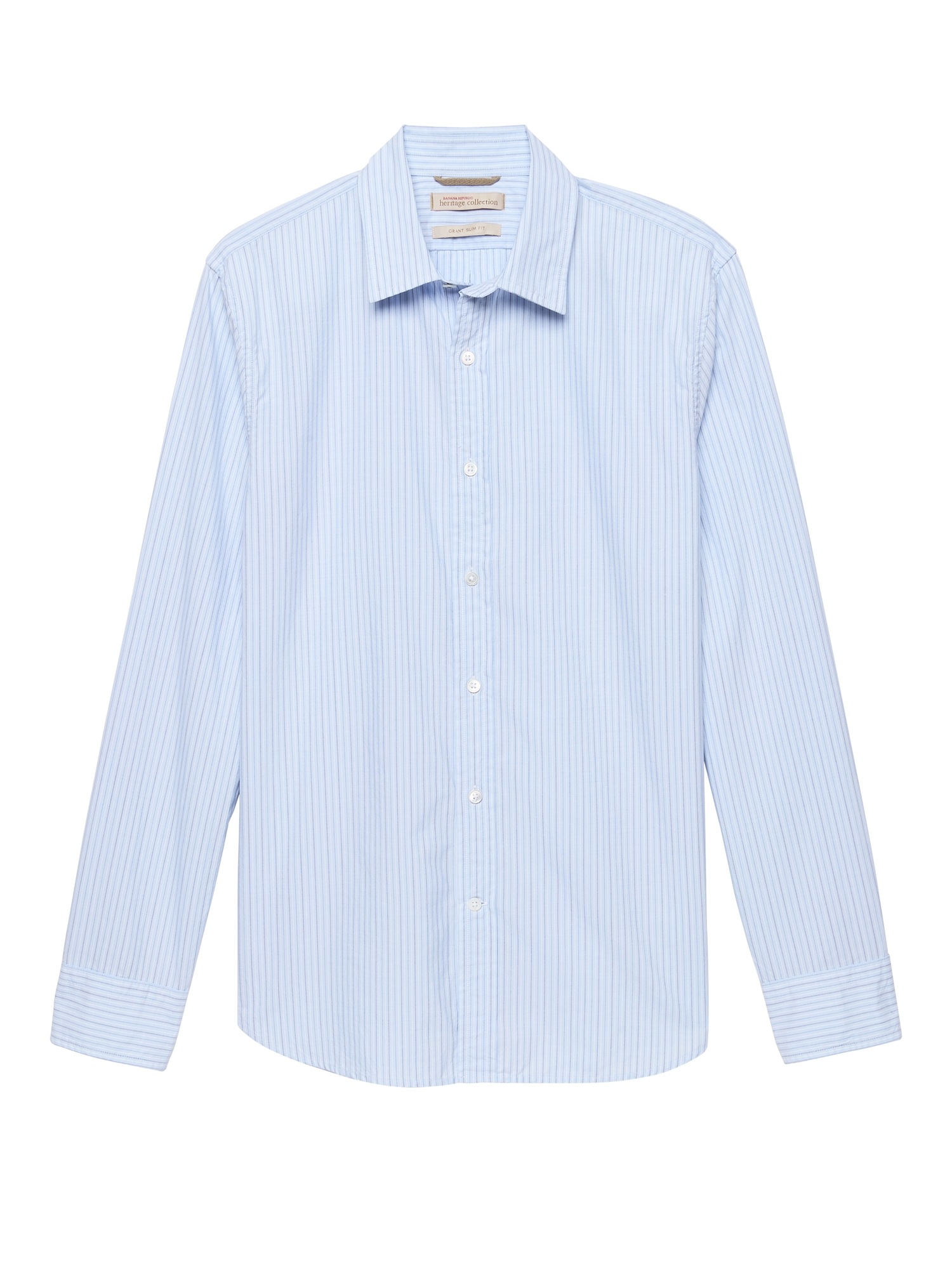 Heritage Grant Slim-Fit Italian Cotton Shirt