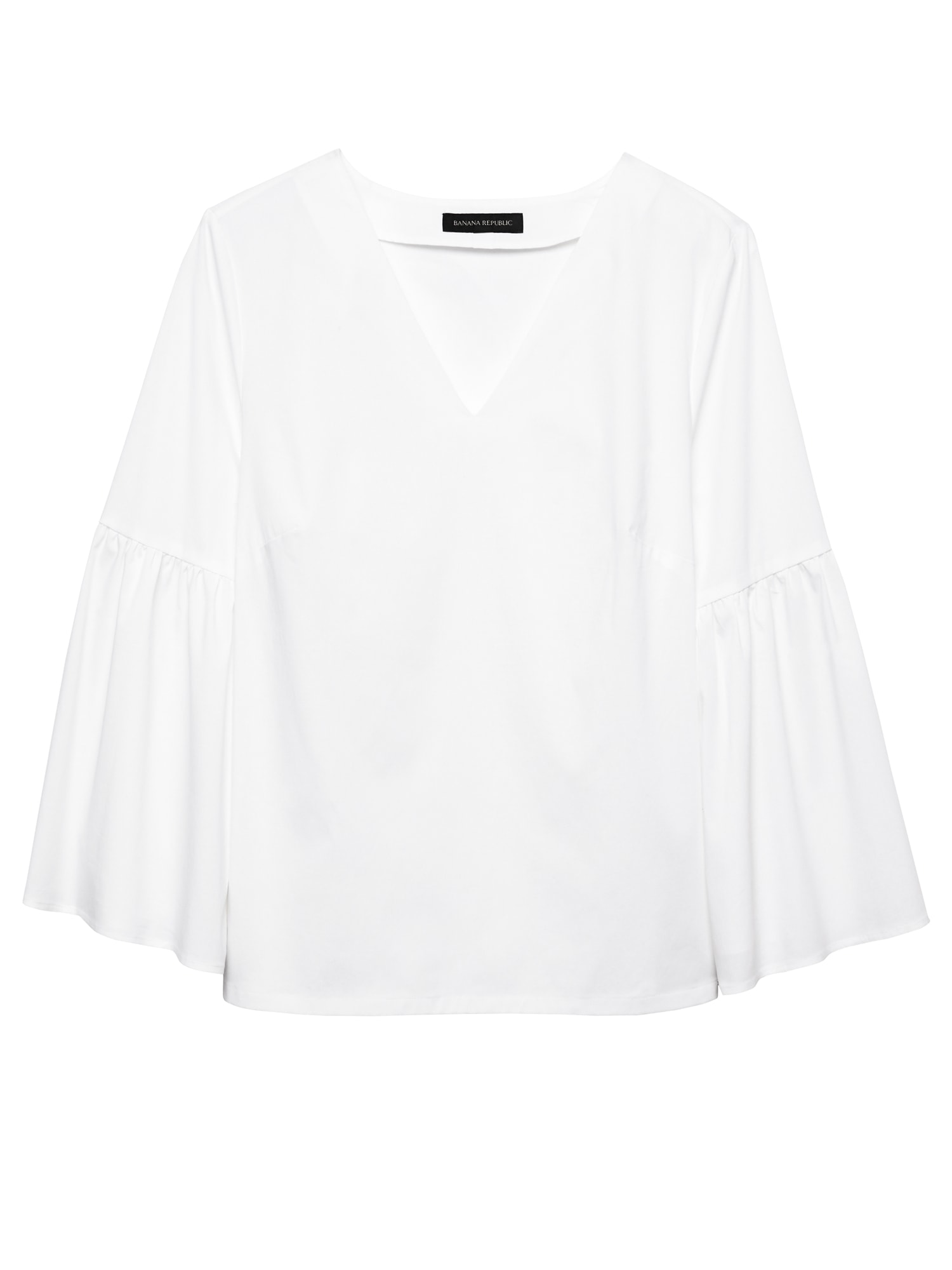 Super-Stretch Bell-Sleeve Top