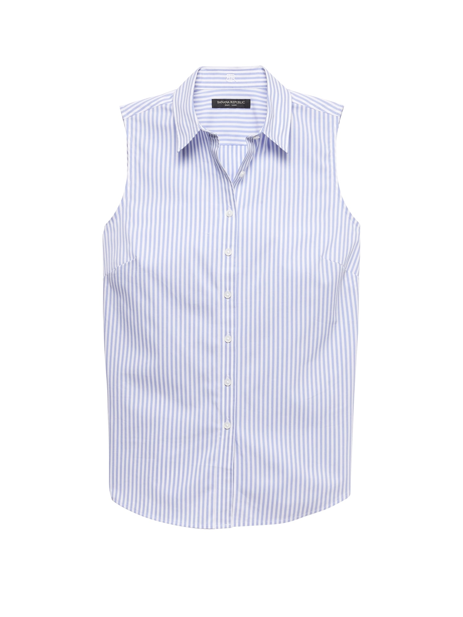 Riley Tailored-Fit Sleeveless Super-Stretch Shirt