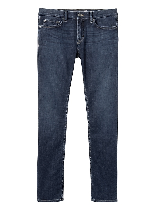 Banana Republic Mens Skinny Rapid Movement Denim Medium Wash Jean Banana Republic Mens Skinny Rapid Movement Denim Medium Wash Jean