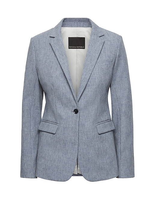 Long and Lean-Fit Bi-Stretch Blazer | Banana Republic