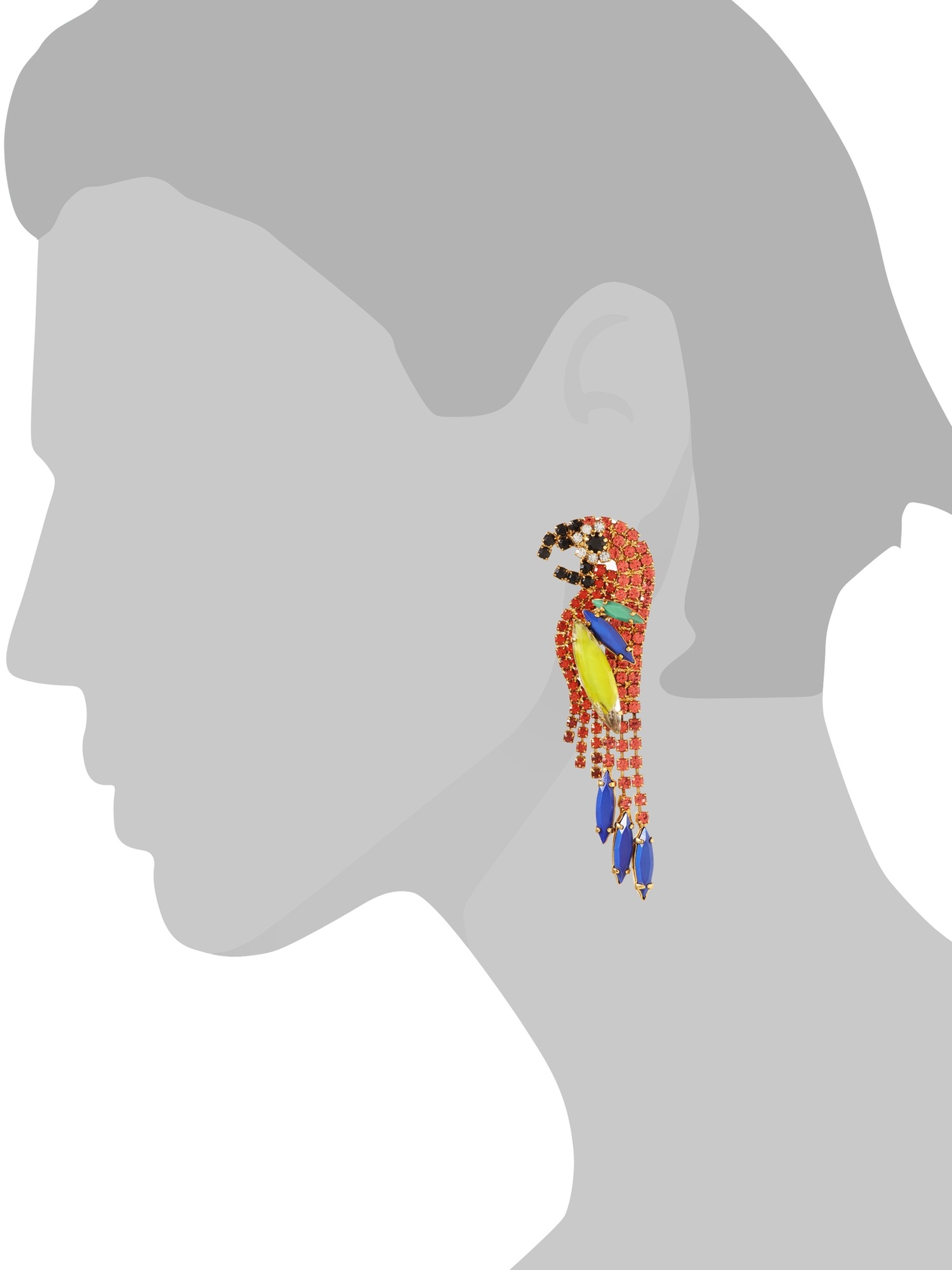 Elizabeth Cole &#124 Parrot Earrings