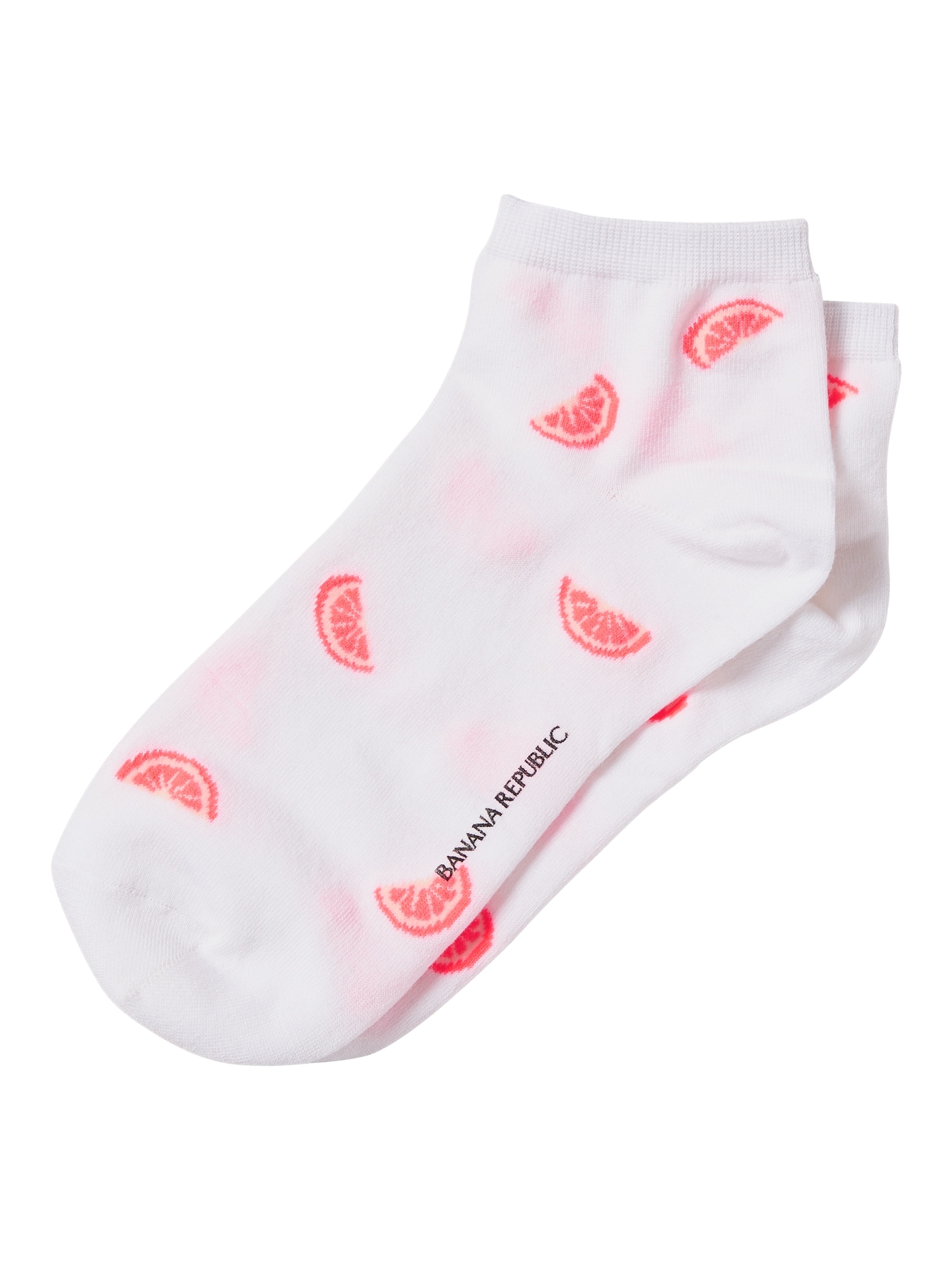 Grapefruit Bootie Sock