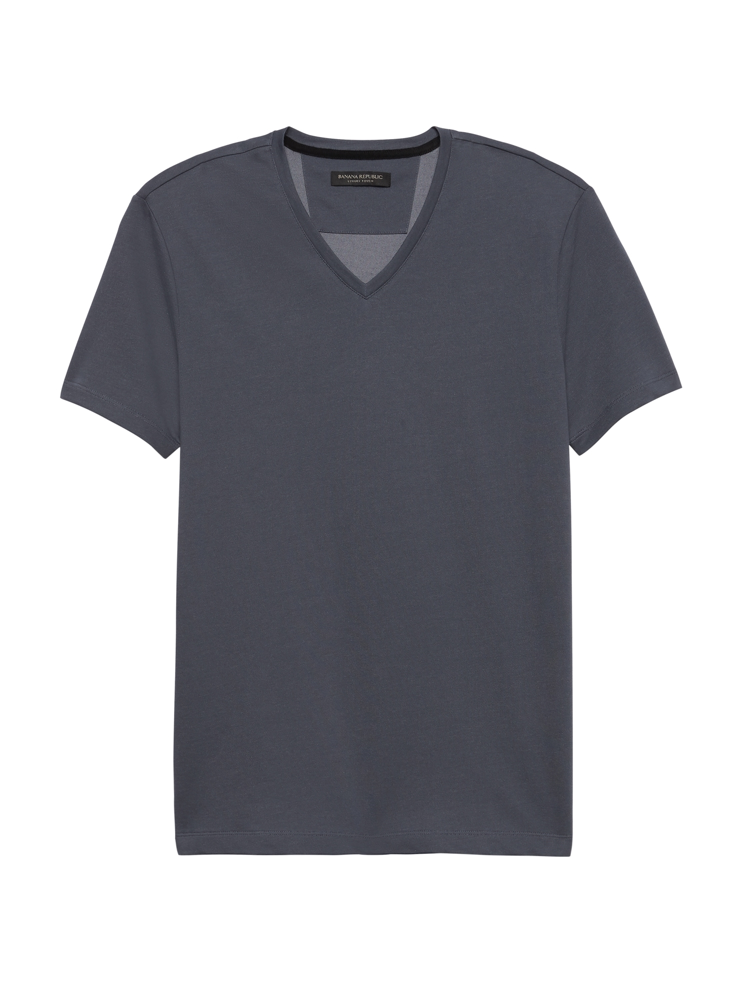 Luxury-Touch V-Neck T-Shirt