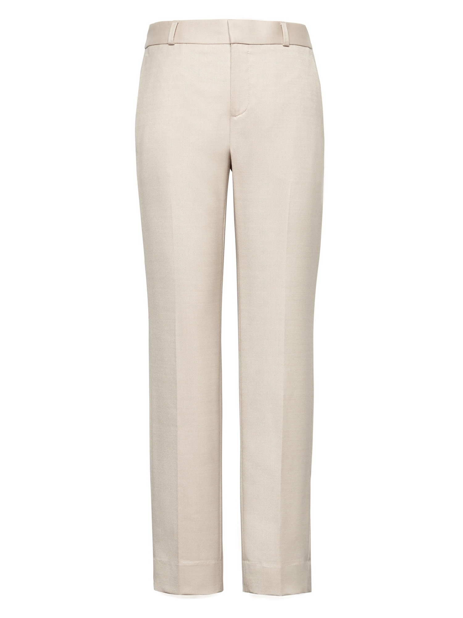 Petite Avery Straight-Fit Wool-Blend Ankle Pant