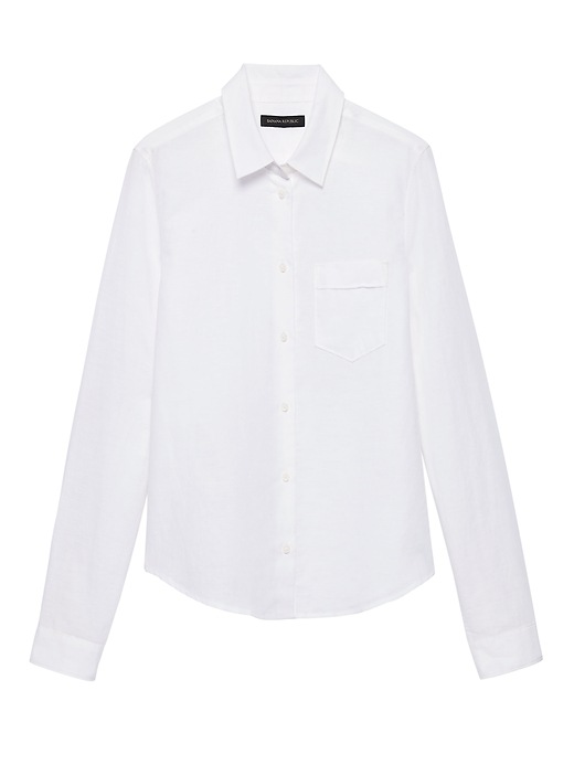 Quinn BoyFit LinenCotton Shirt Banana Republic