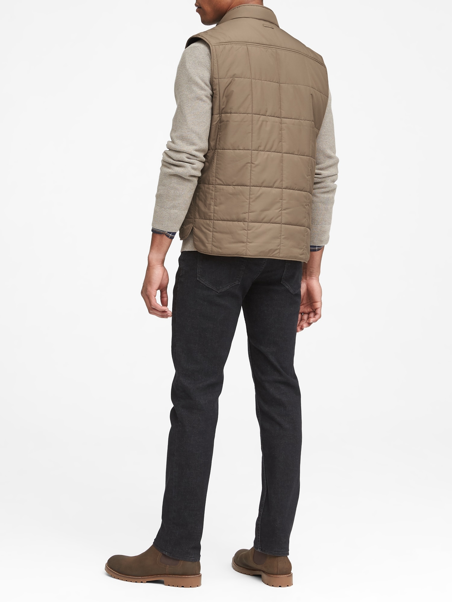 Banana republic water on sale resistant quilted vest