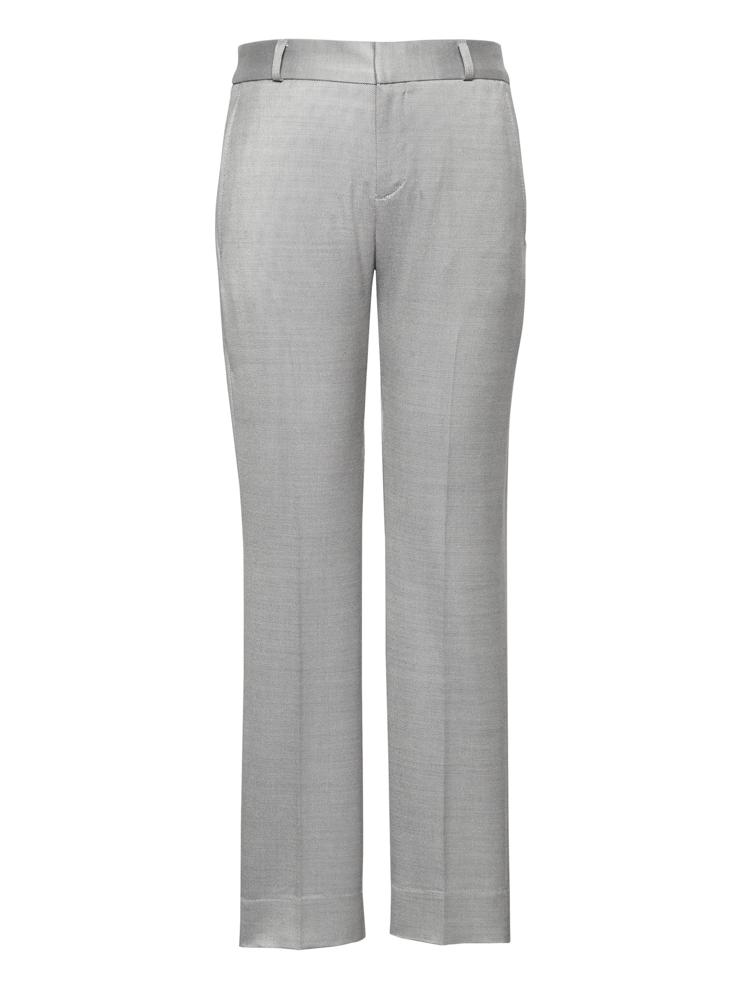 Avery Straight-Fit Wool-Blend Ankle Pant