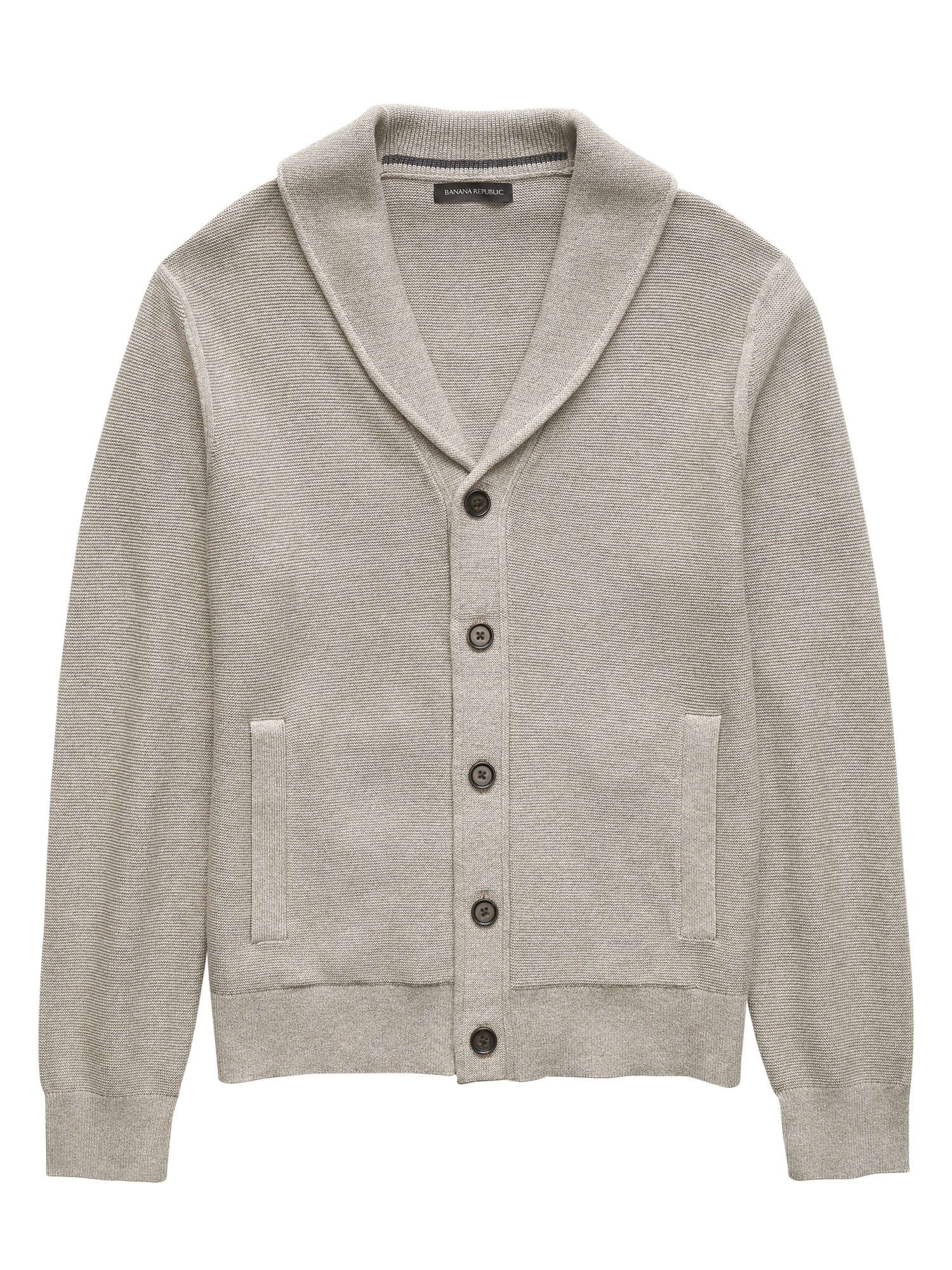 SUPIMA® Cotton Shawl-Collar Cardigan Sweater | Banana Republic