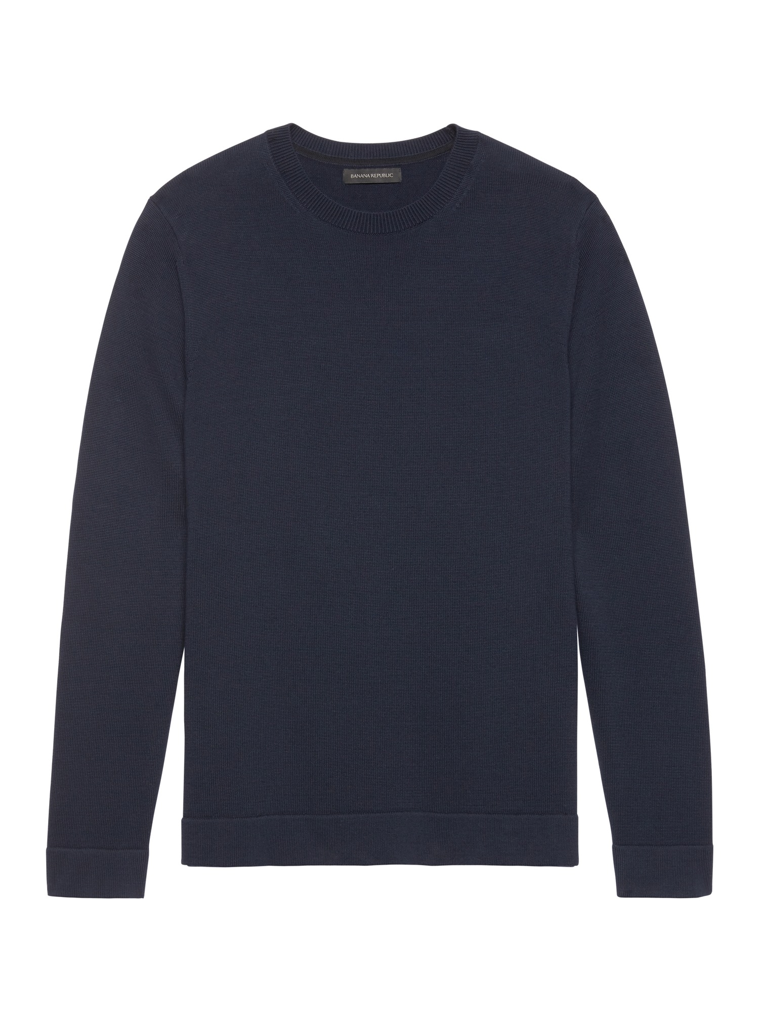 SUPIMA® Cotton Side-Zip Sweater