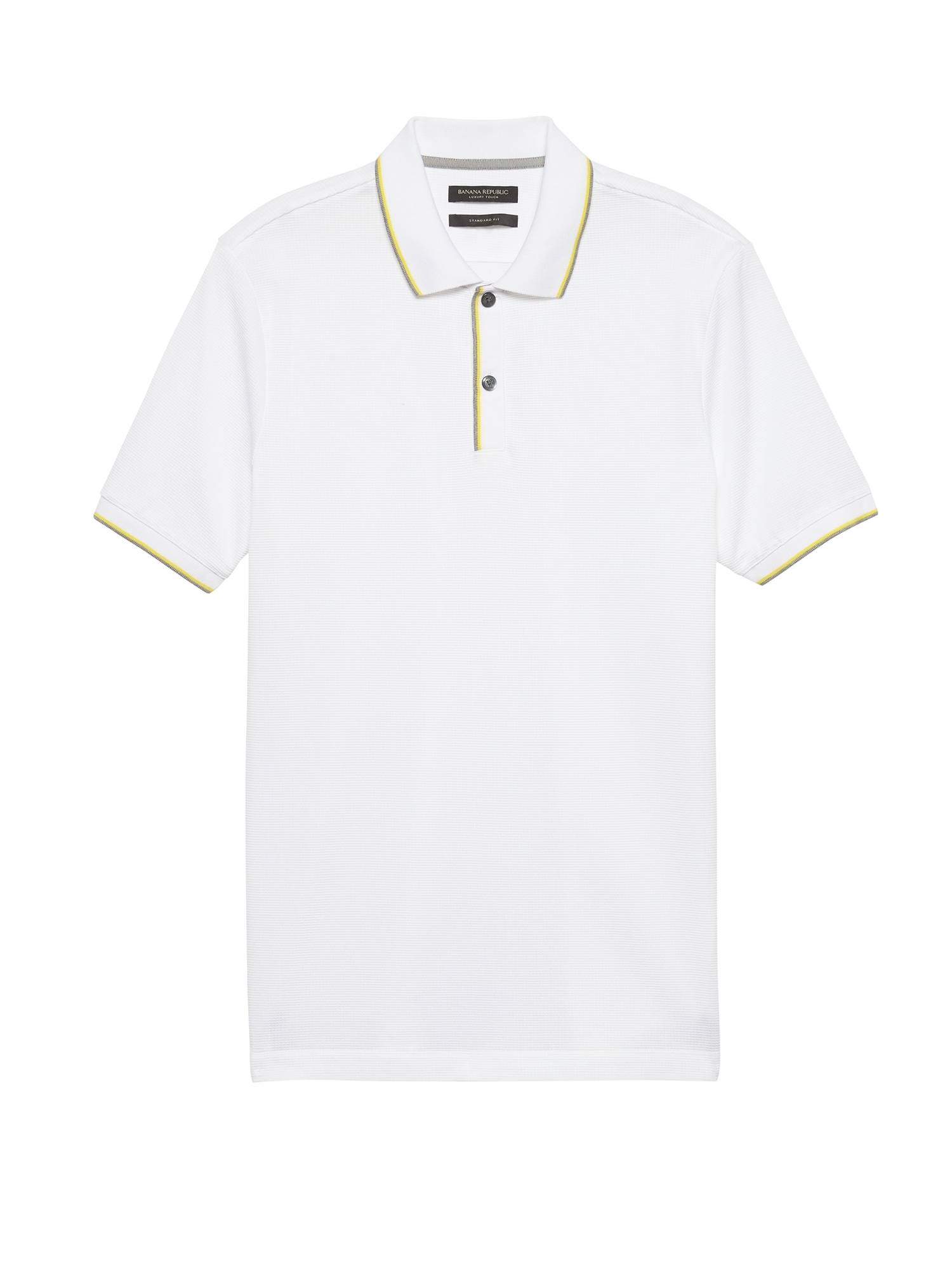 Luxury-Touch Texture Polo