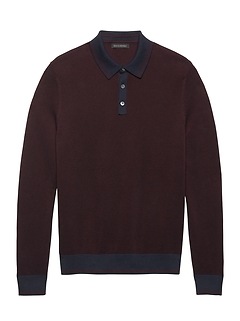 BR x Kevin Love | SUPIMA Cotton Textured Sweater Polo