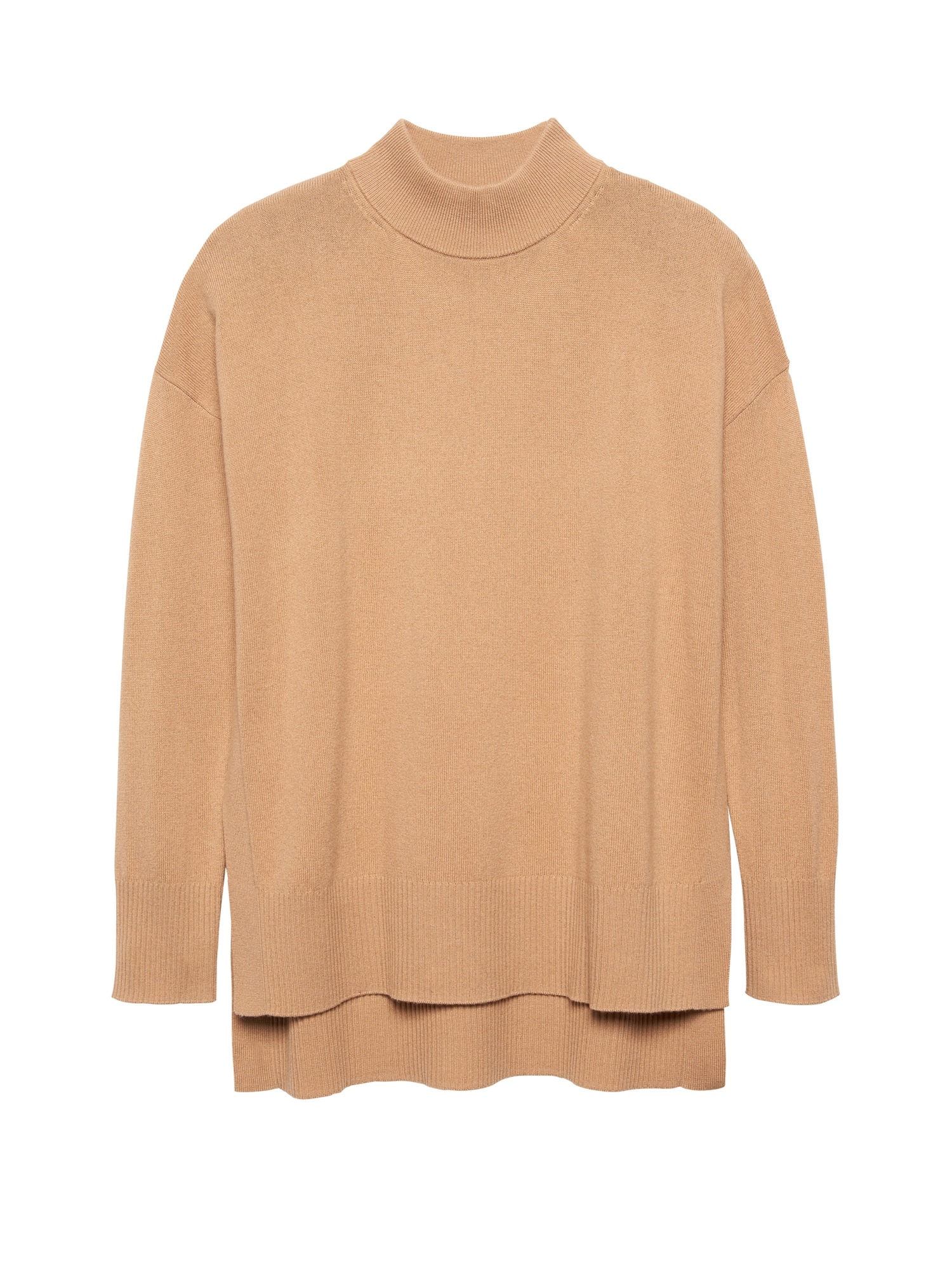 MachineWashable WoolCashmere Sweater Tunic Banana Republic