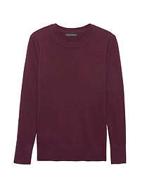 Merino-Blend Monogram Crewneck Sweater, FUJAP V1.Y6.02