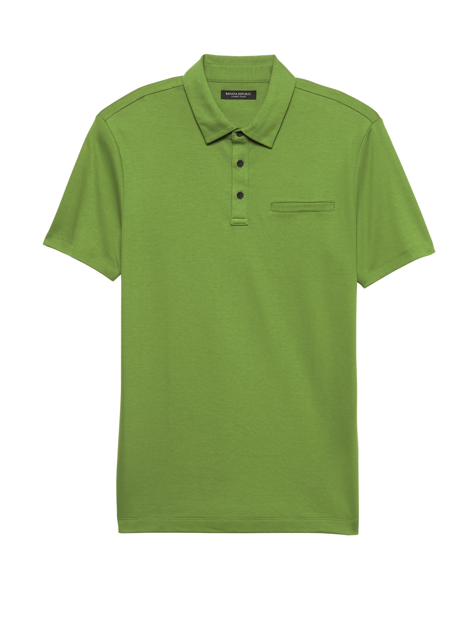 Luxury-Touch Performance Golf Polo