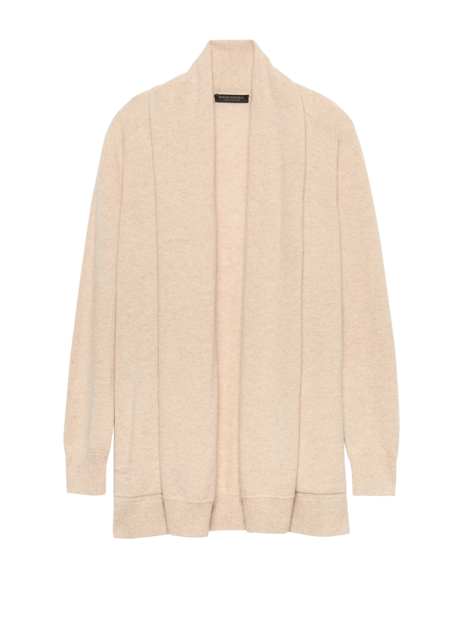 Cashmere Open Long Cardigan Sweater