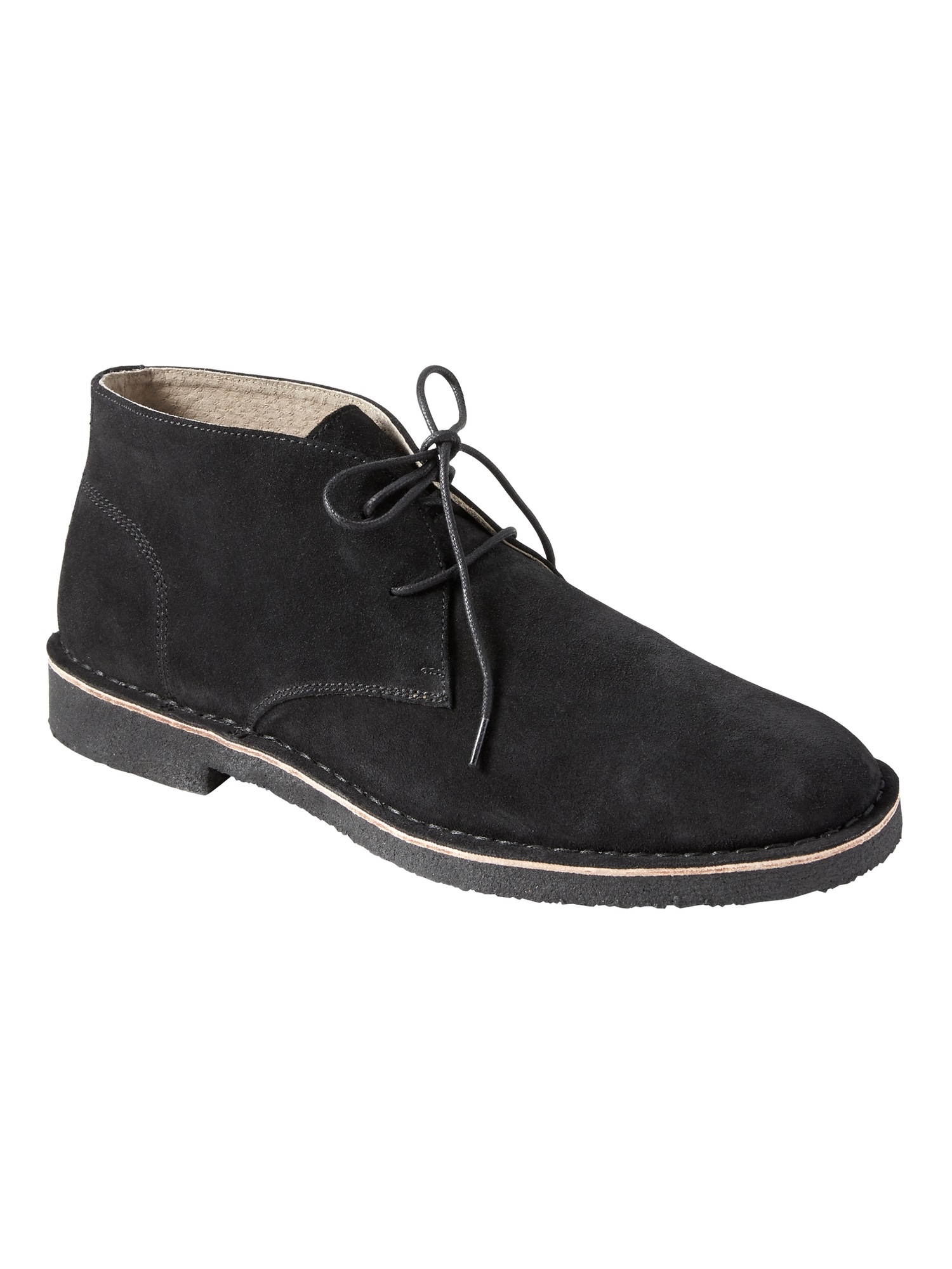 Brendt Suede Crepe-Sole Chukka Boot