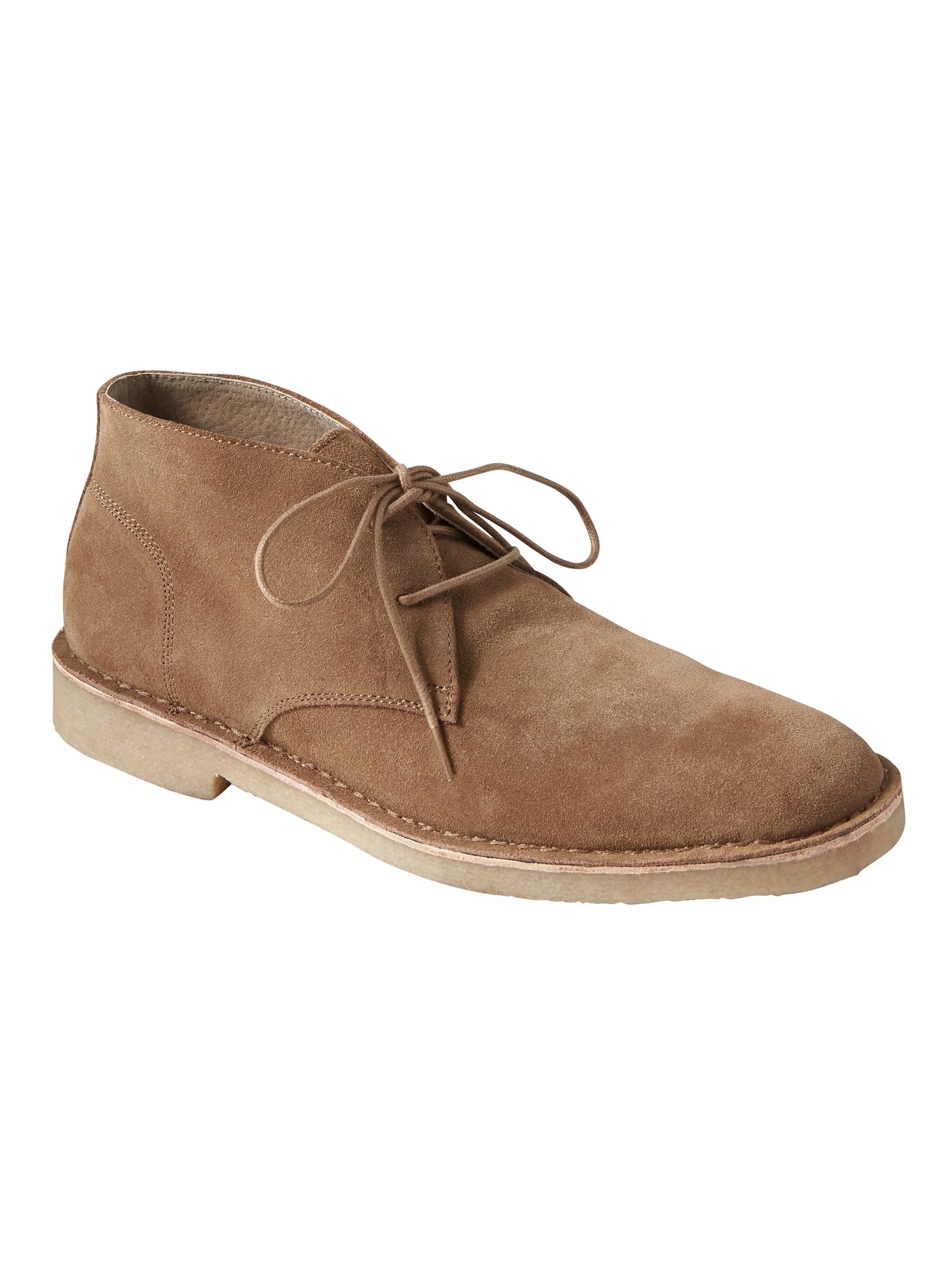 Brendt Suede Crepe-Sole Chukka Boot