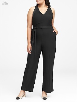 Banana republic cheap v neck jumpsuit