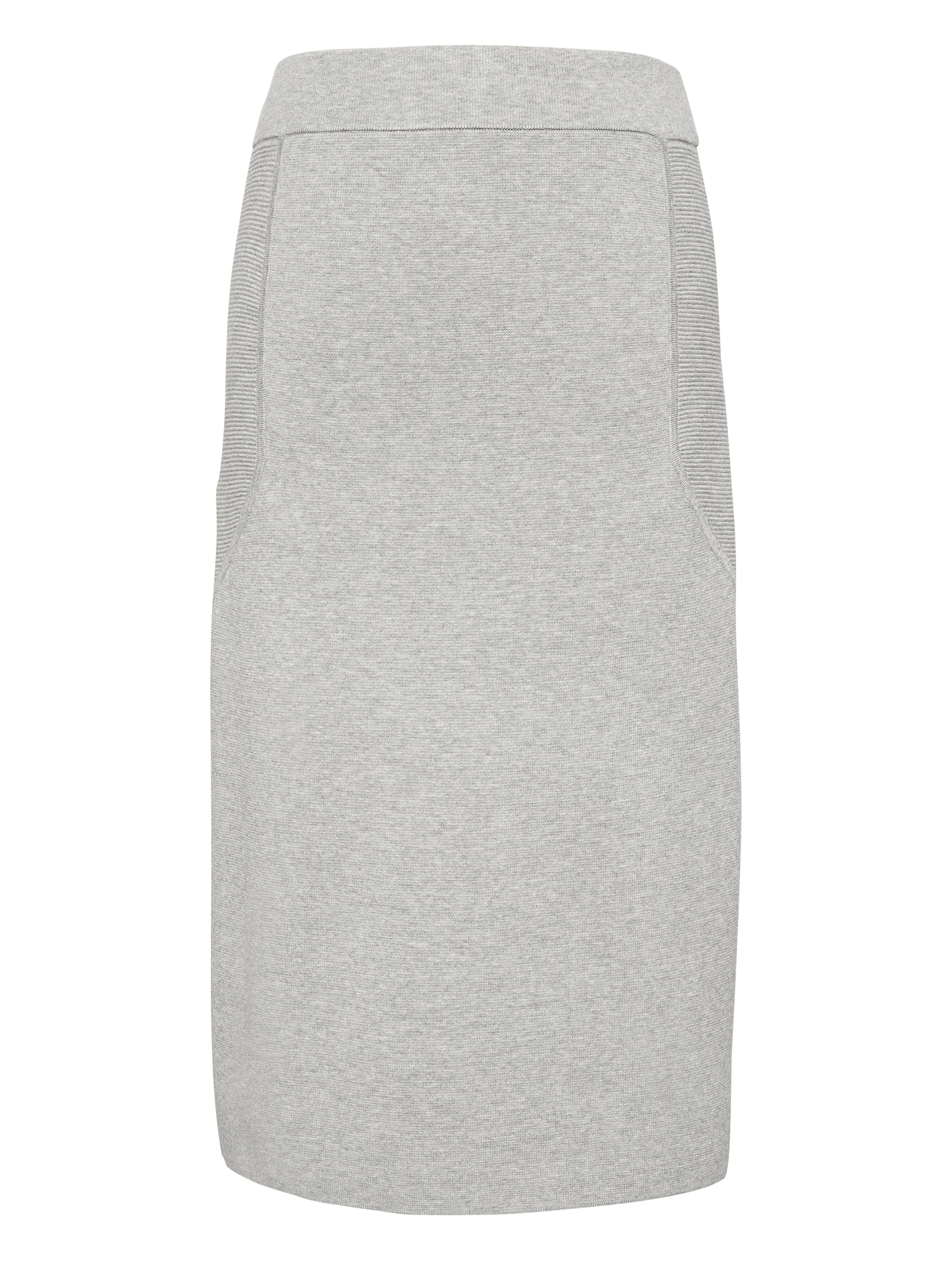 Ril Knit Hw Pencil Skirt Natural Melange main image 1
