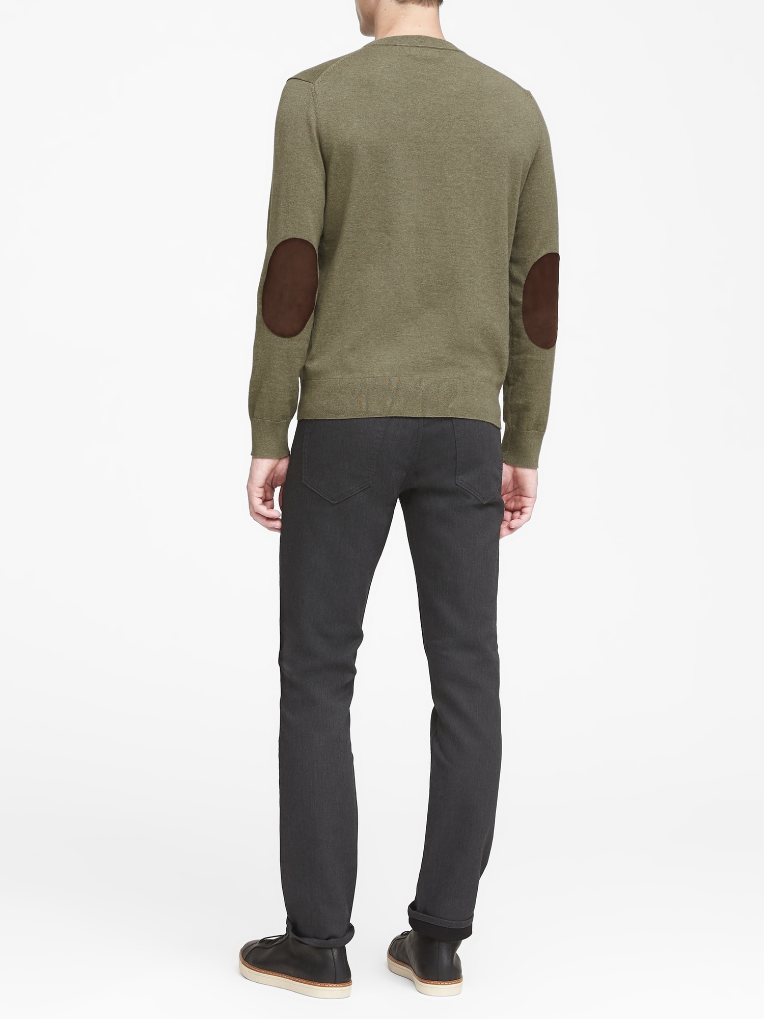 Premium Cotton Cashmere Crew-Neck Sweater