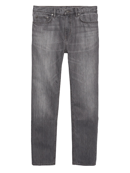 Banana Republic Mens Heritage Athletic Tapered Gray Rigid Jean Banana Republic Mens Heritage Athletic Tapered Gray Rigid Jean