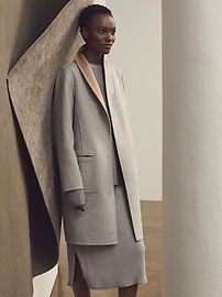 Reversible Wool Car Coat | Banana Republic