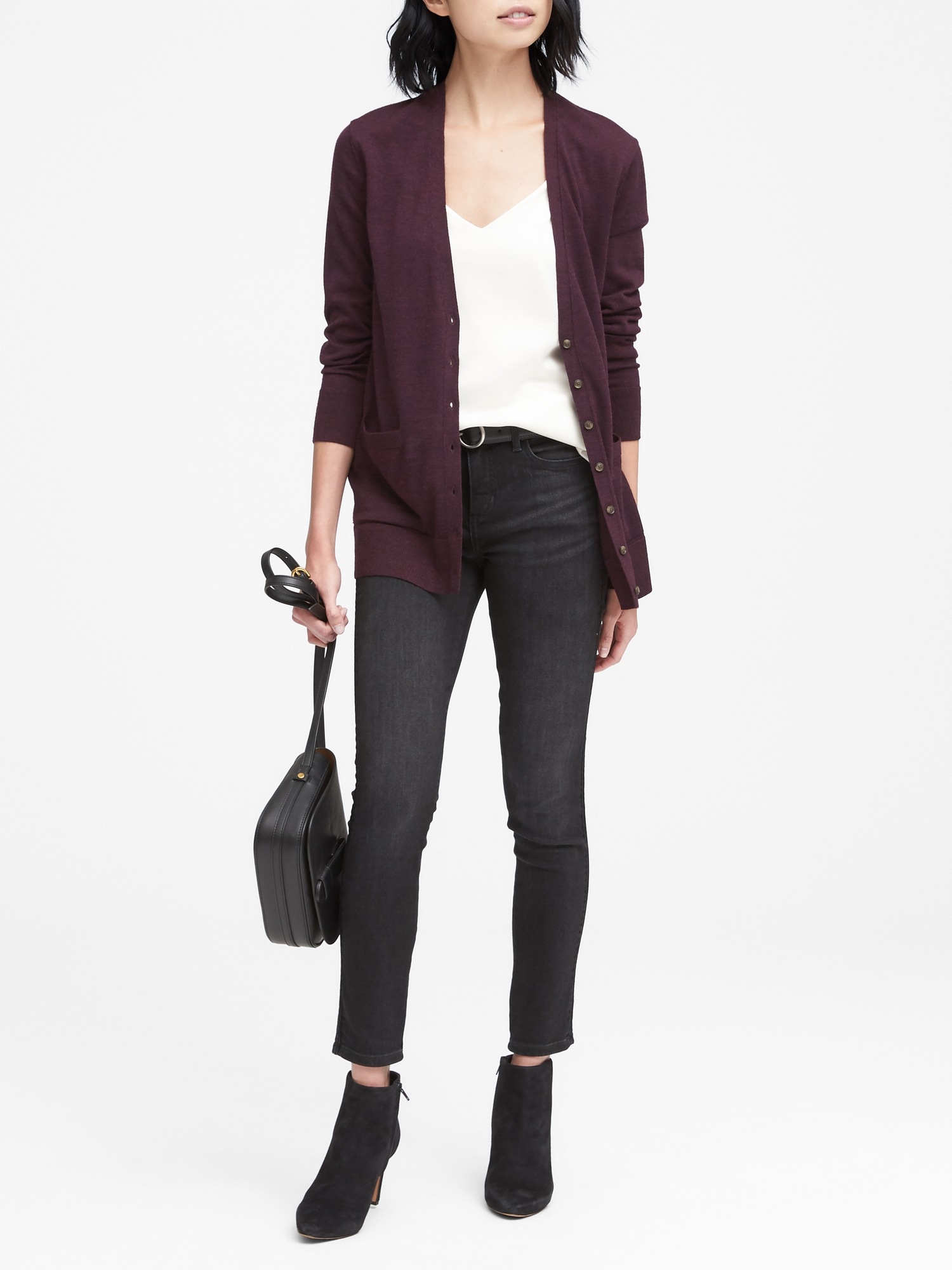 Banana republic boyfriend cardigan best sale