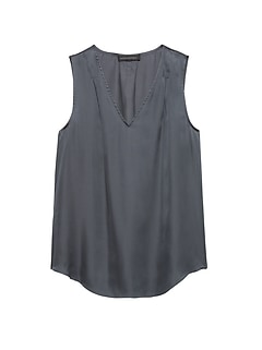 Petite Sleeveless Tops | Banana Republic