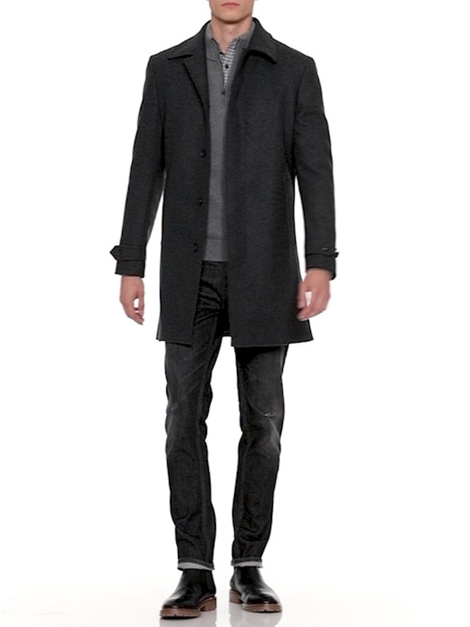 Banana republic italian car coat online