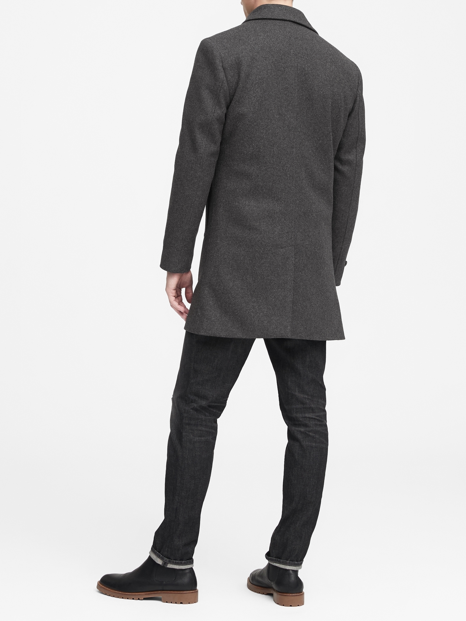 Banana republic italian melton car coat online