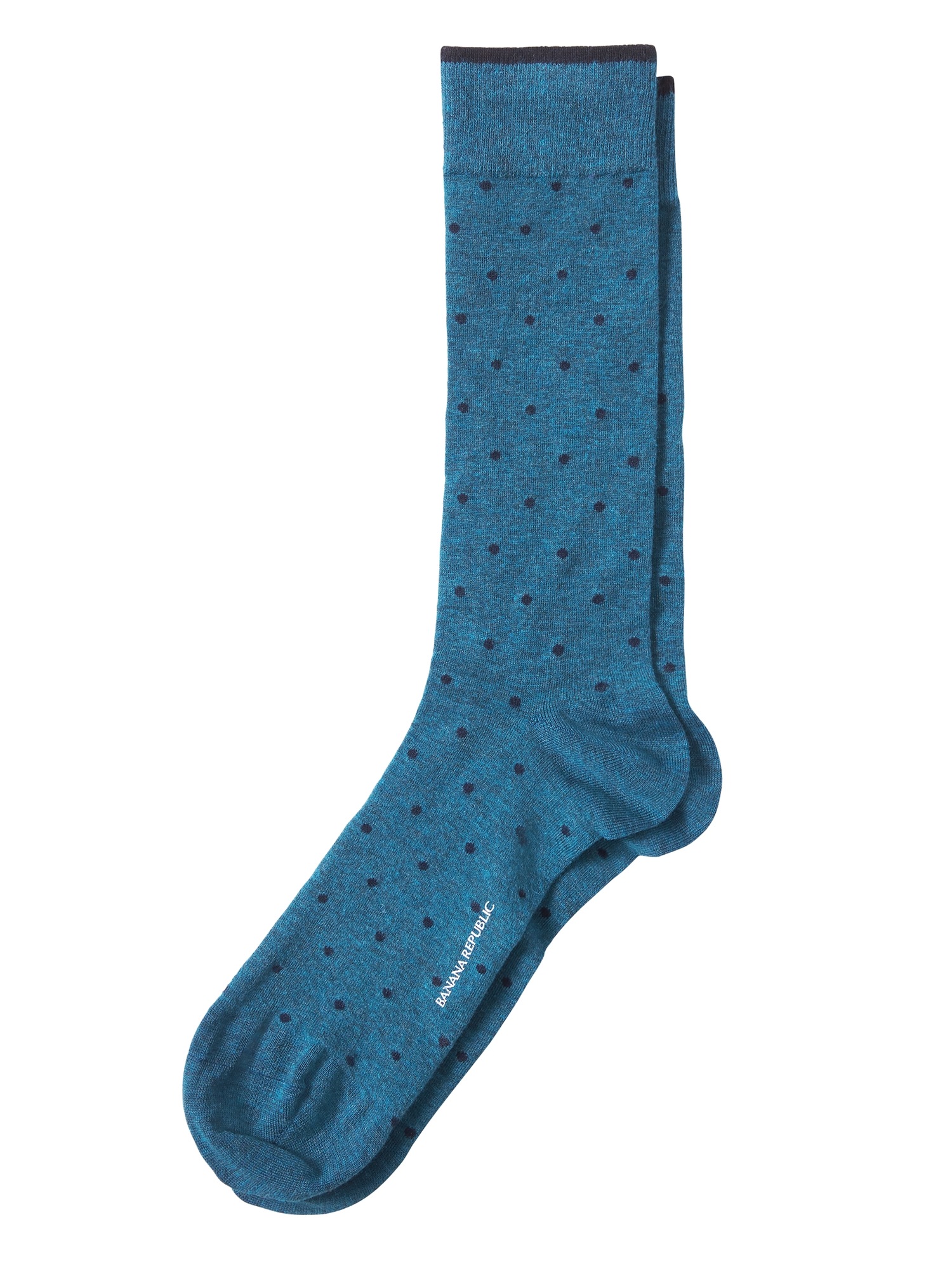 Polka Dot Tipped Sock
