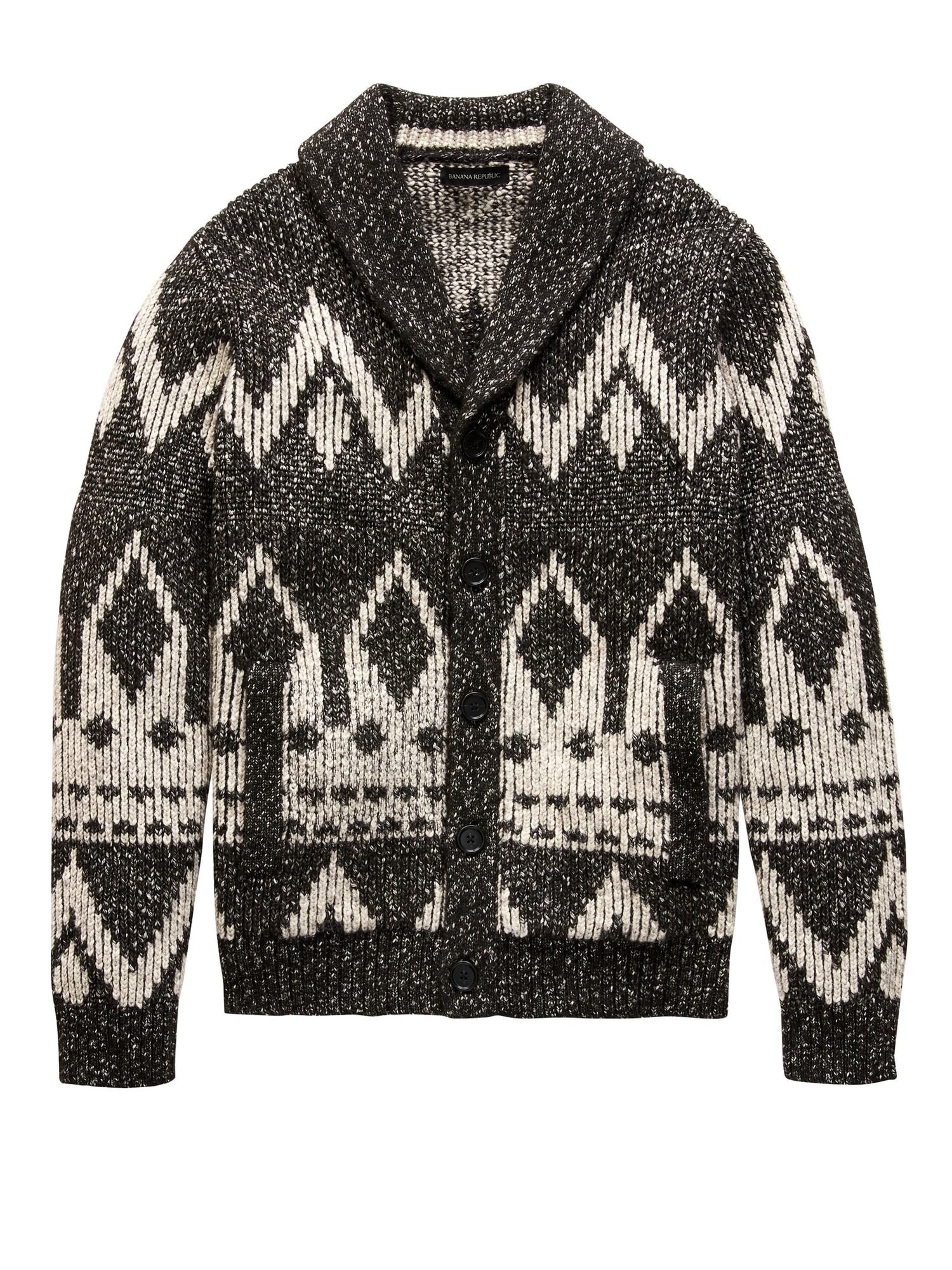 Fair Isle Cardigan Sweater | Banana Republic