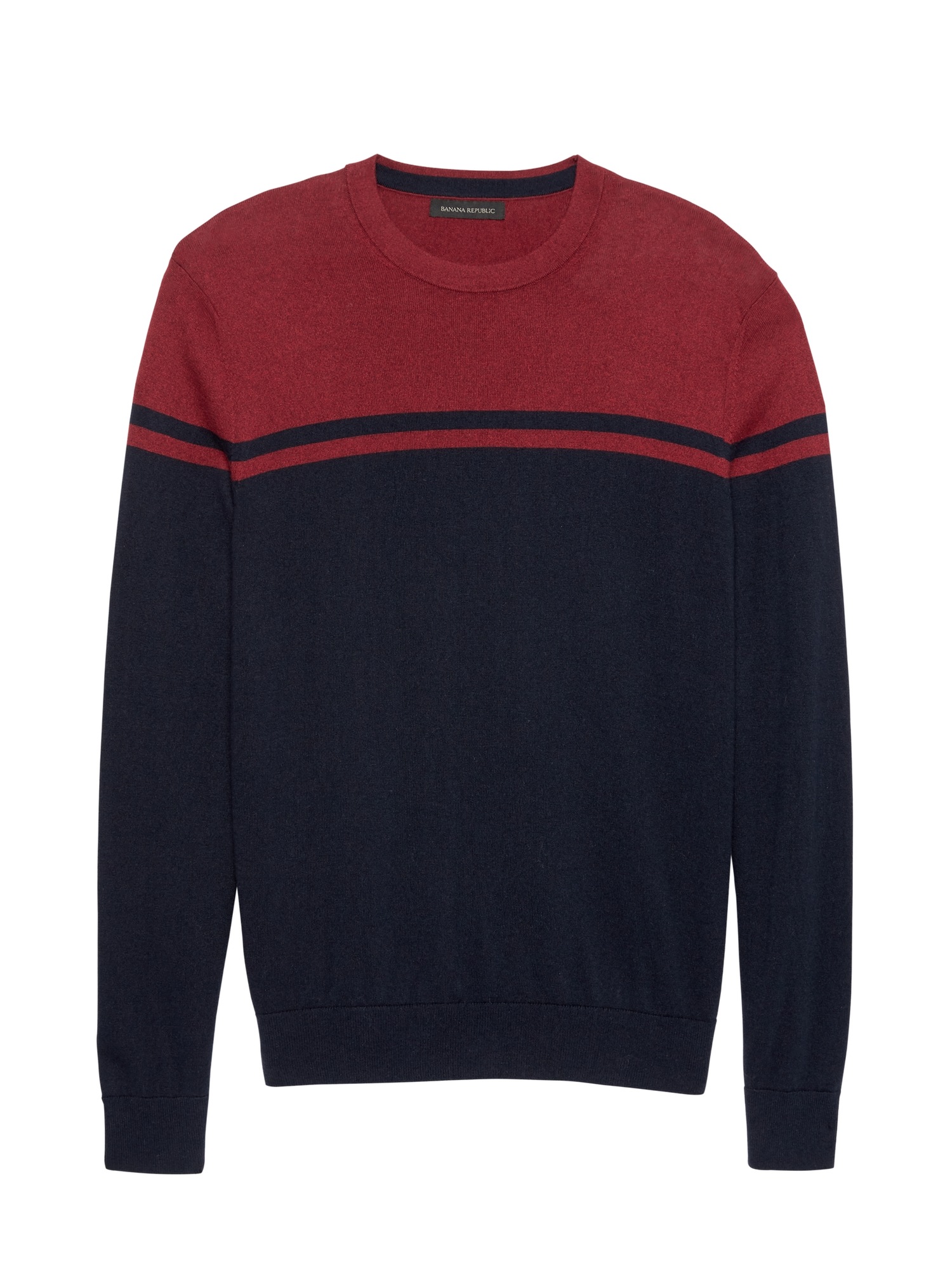 Silk Cotton Cashmere Stripe Sweater