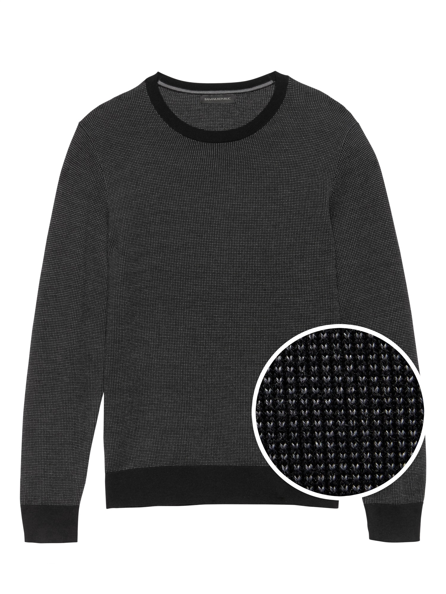 Italian Merino Birdseye Sweater