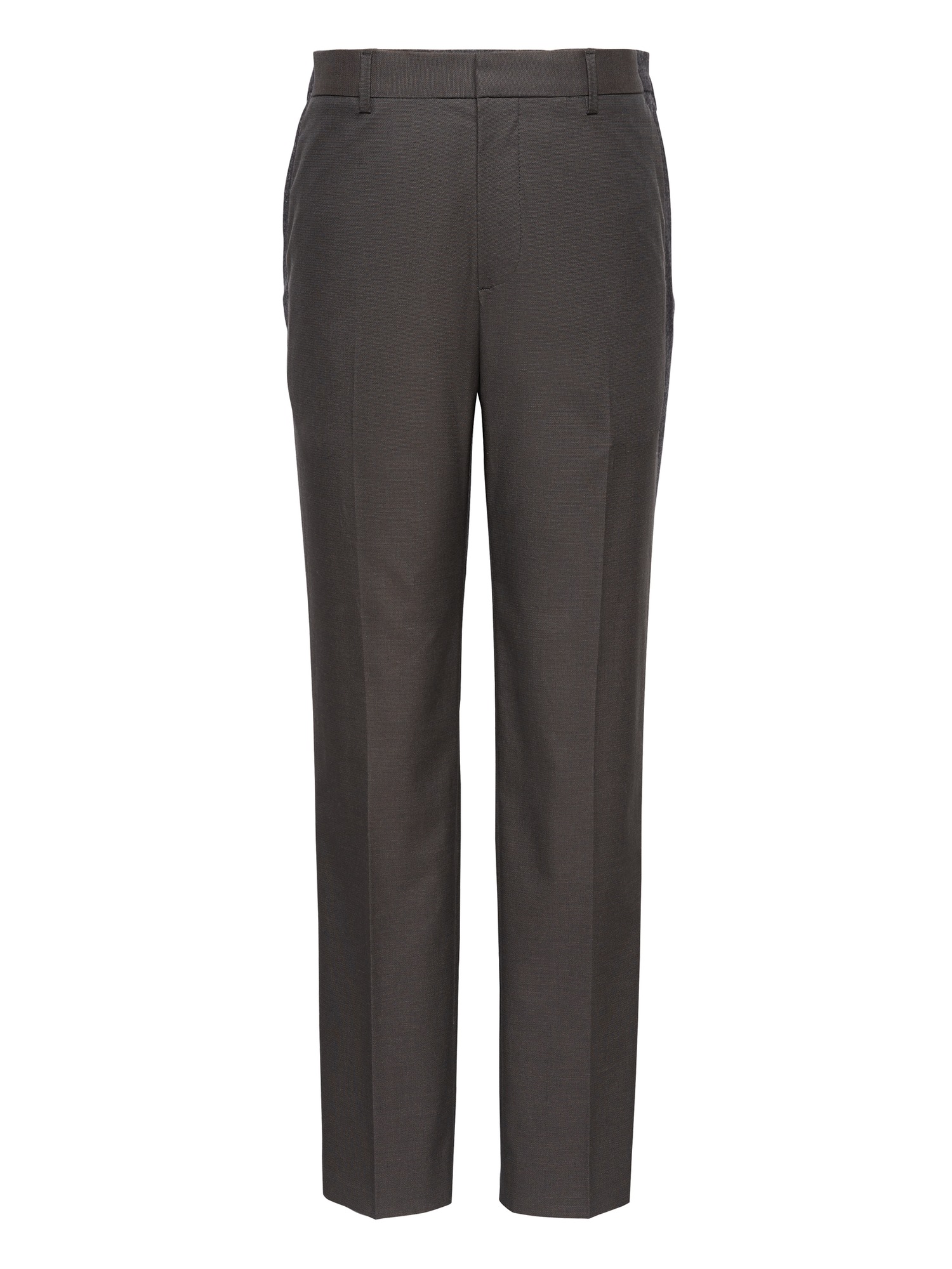 Athletic Tapered Non-Iron Stretch Cotton Solid Pant